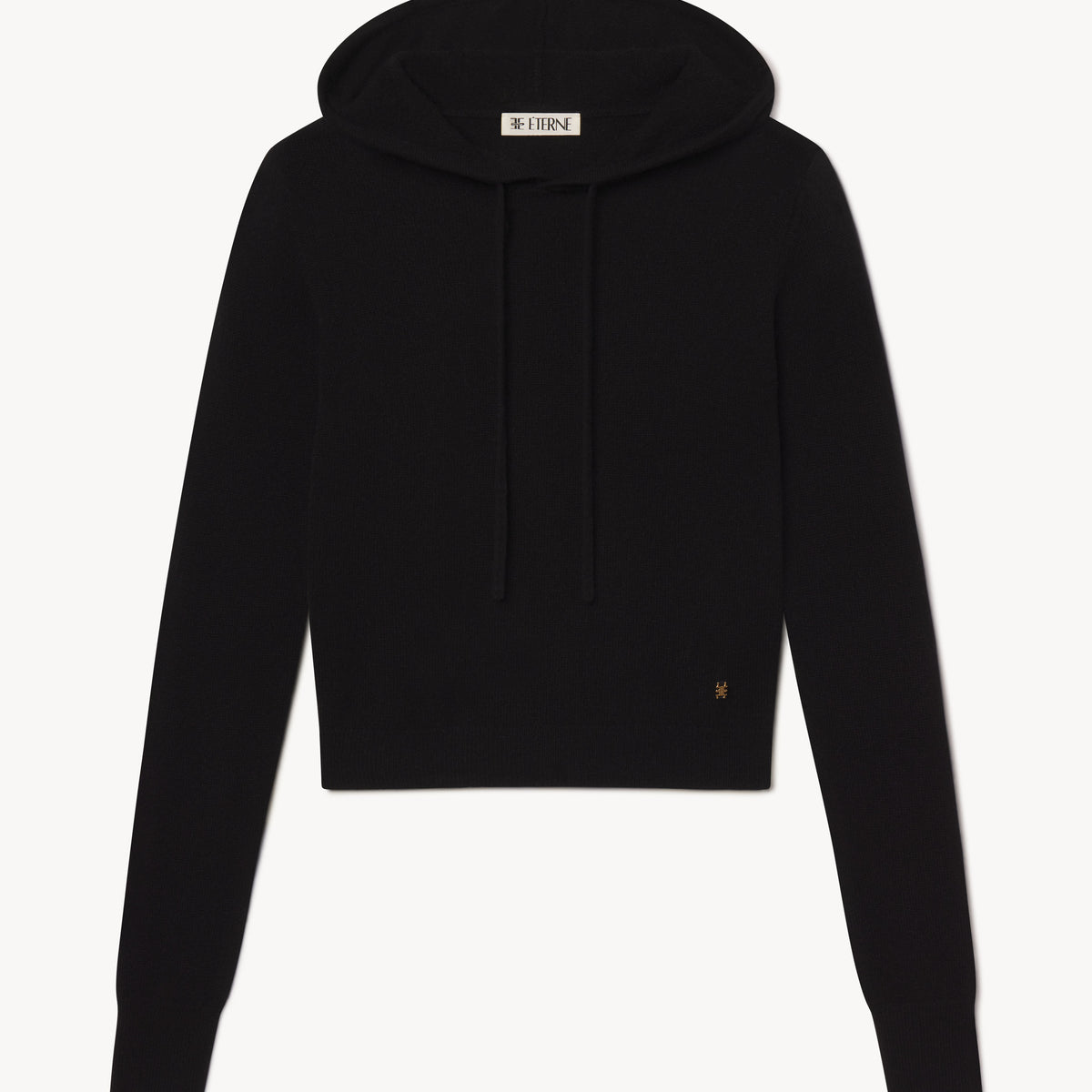 Fox Sweater | Midweight Cashmere | Black