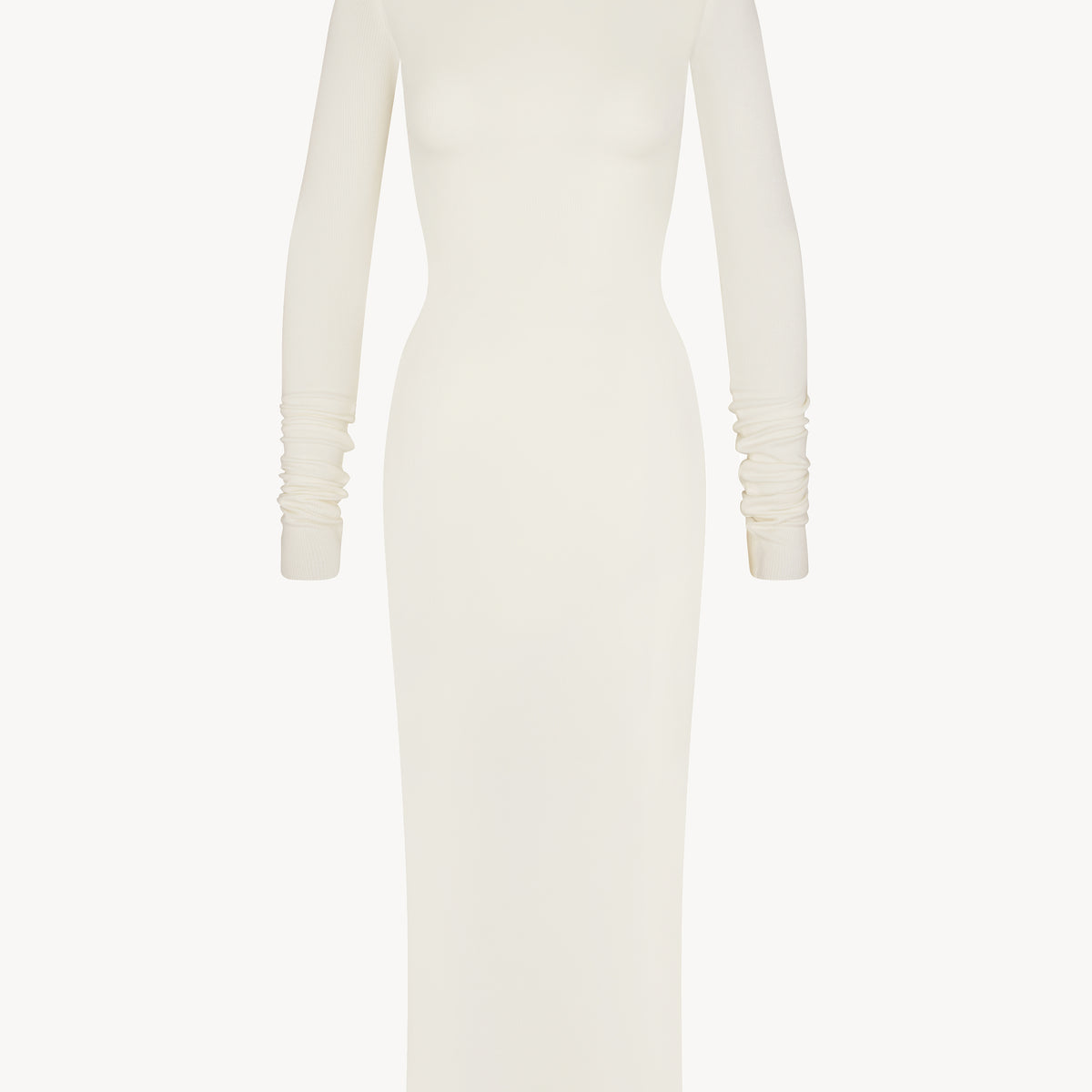 eterne long sleeve turtleneck maxi dress product info and reviews Eterne Long Sleeve Turtleneck Maxi Dress in Heather Oatmeal