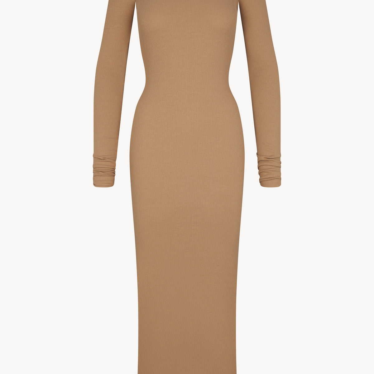 Long Sleeve Crewneck Maxi Dress