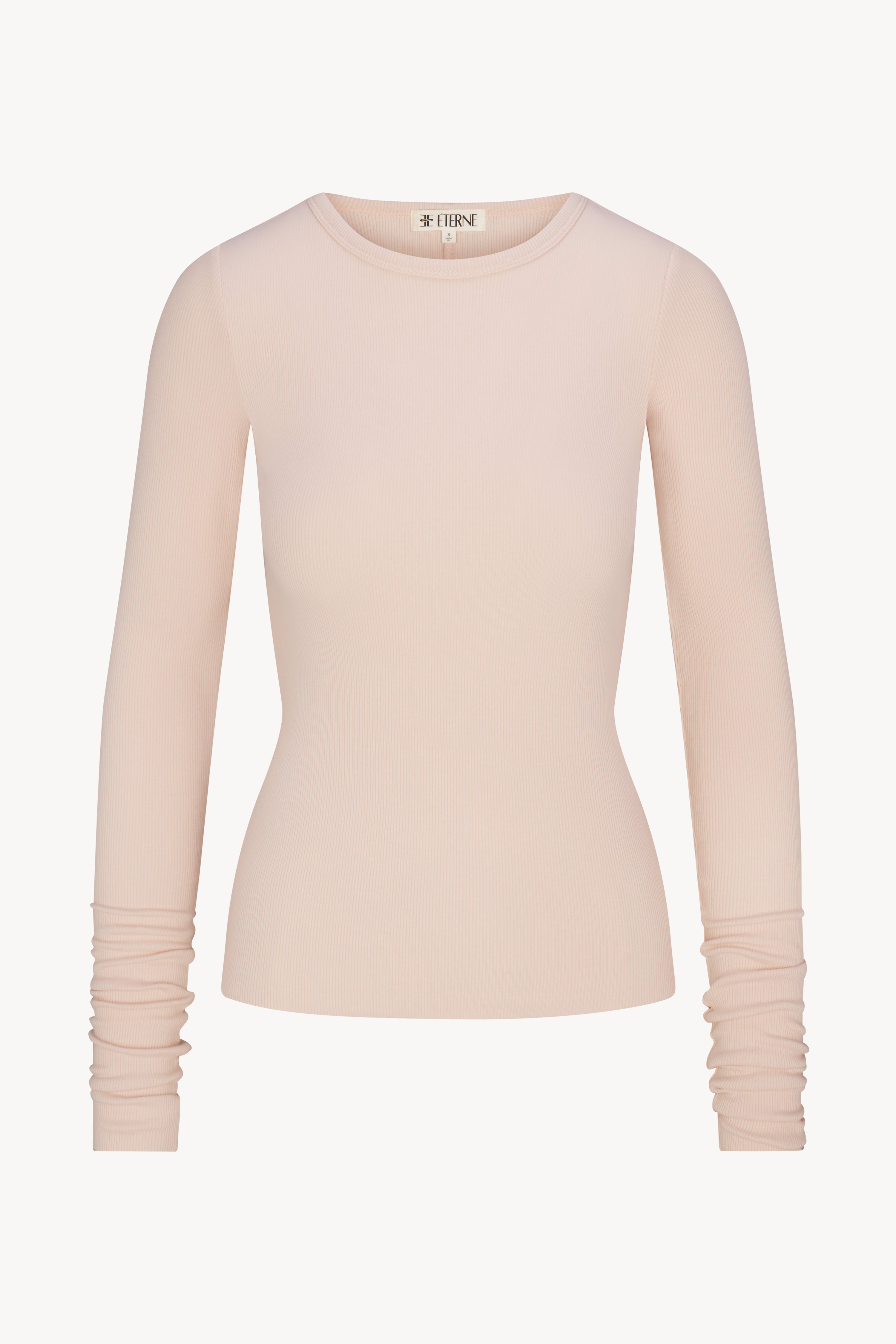 LONG SLEEVE FITTED TOP - ÉTERNE
