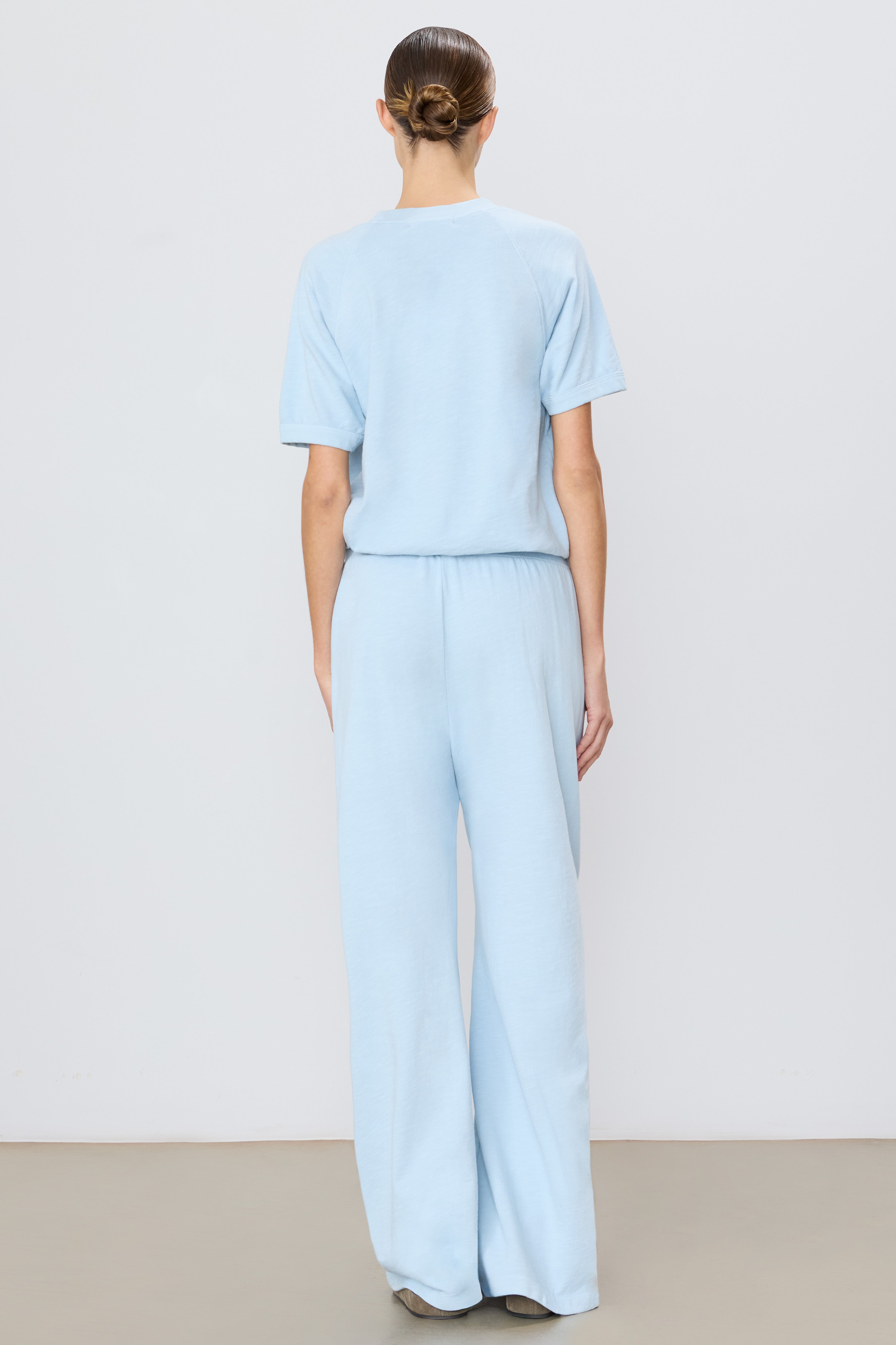 DRAWSTRING WIDE LEG SWEATPANT - ÉTERNE