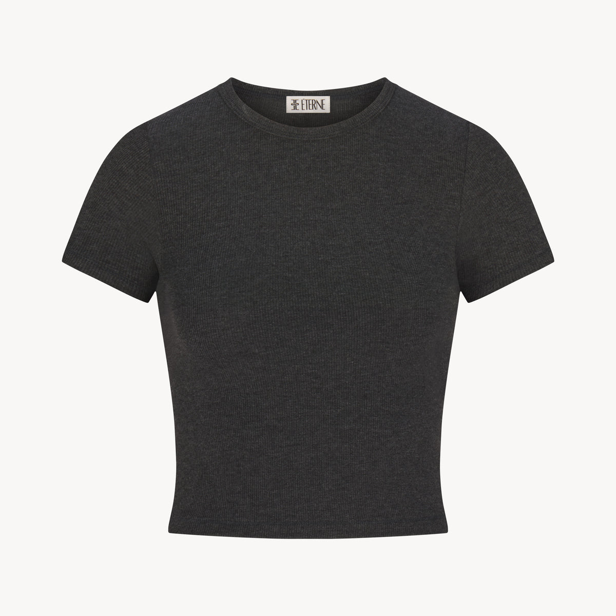 Short Sleeve Baby Tee Heather Oatmeal