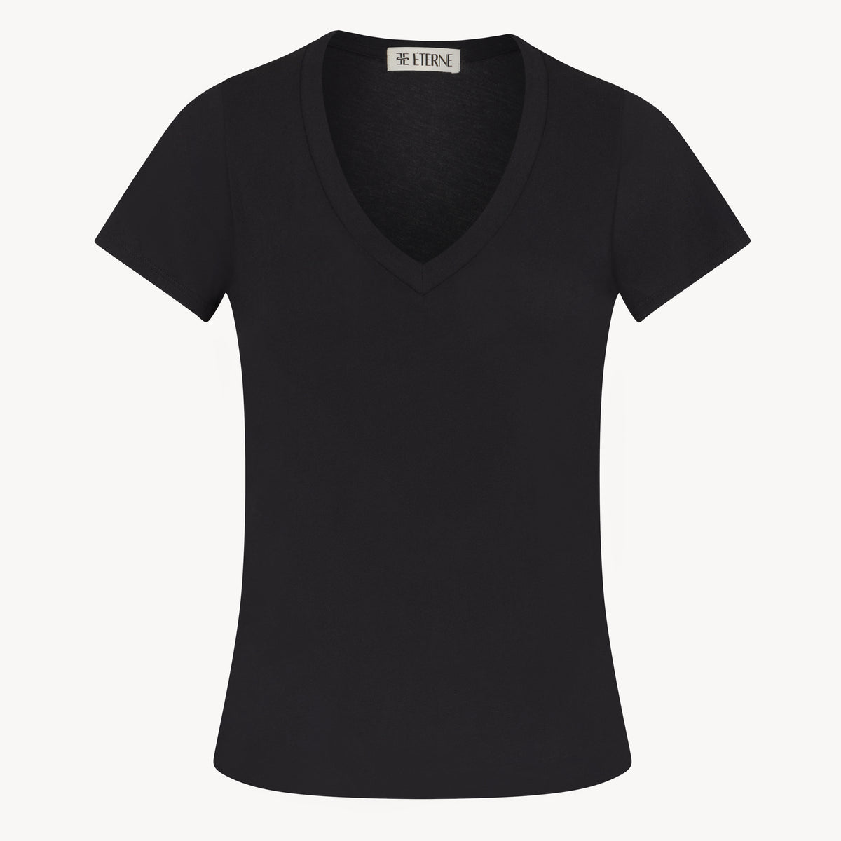 v neck dress t shirt Eterne Chloe V-NECK T-Shirt XS