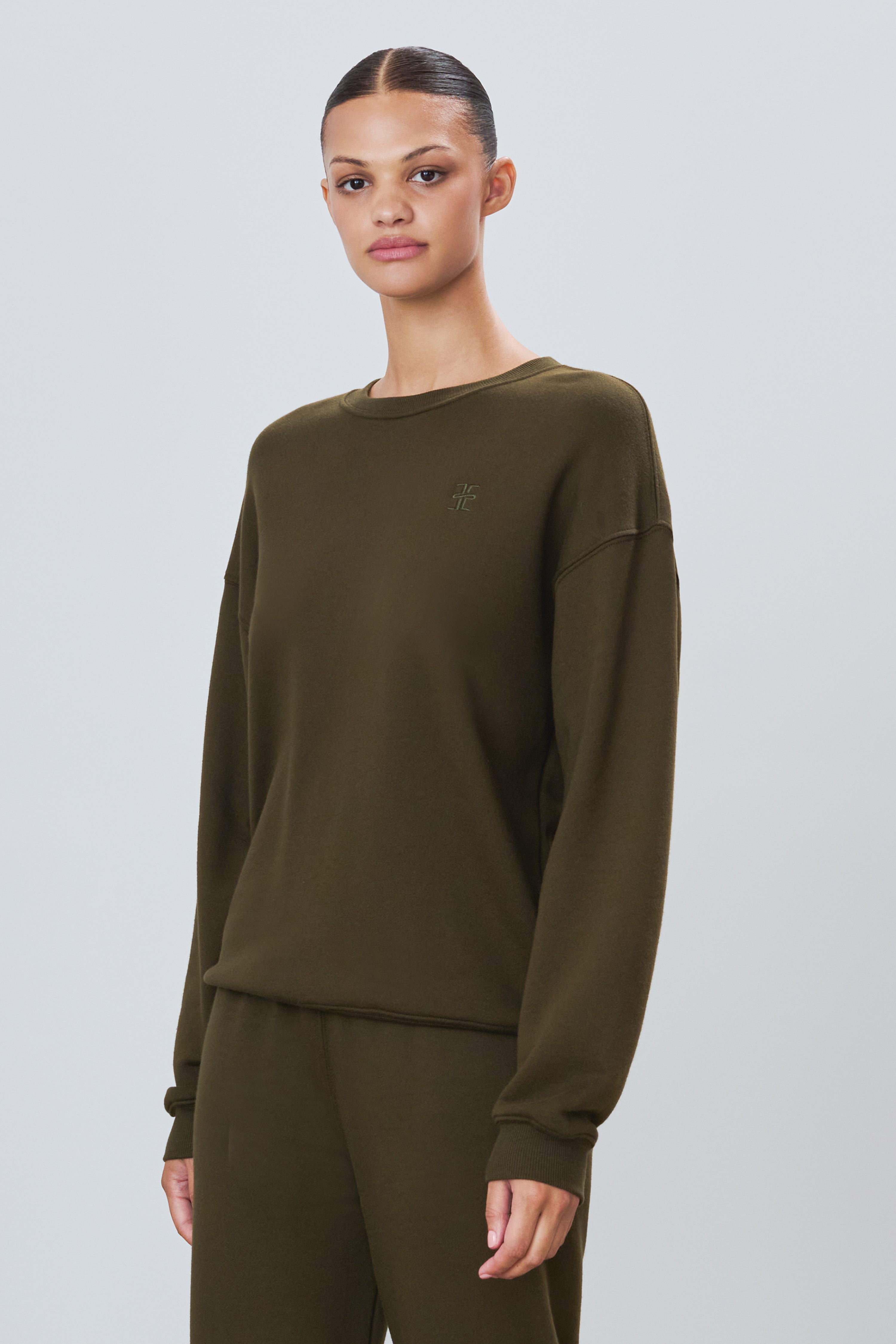 Oversized Crewneck Sweatshirt