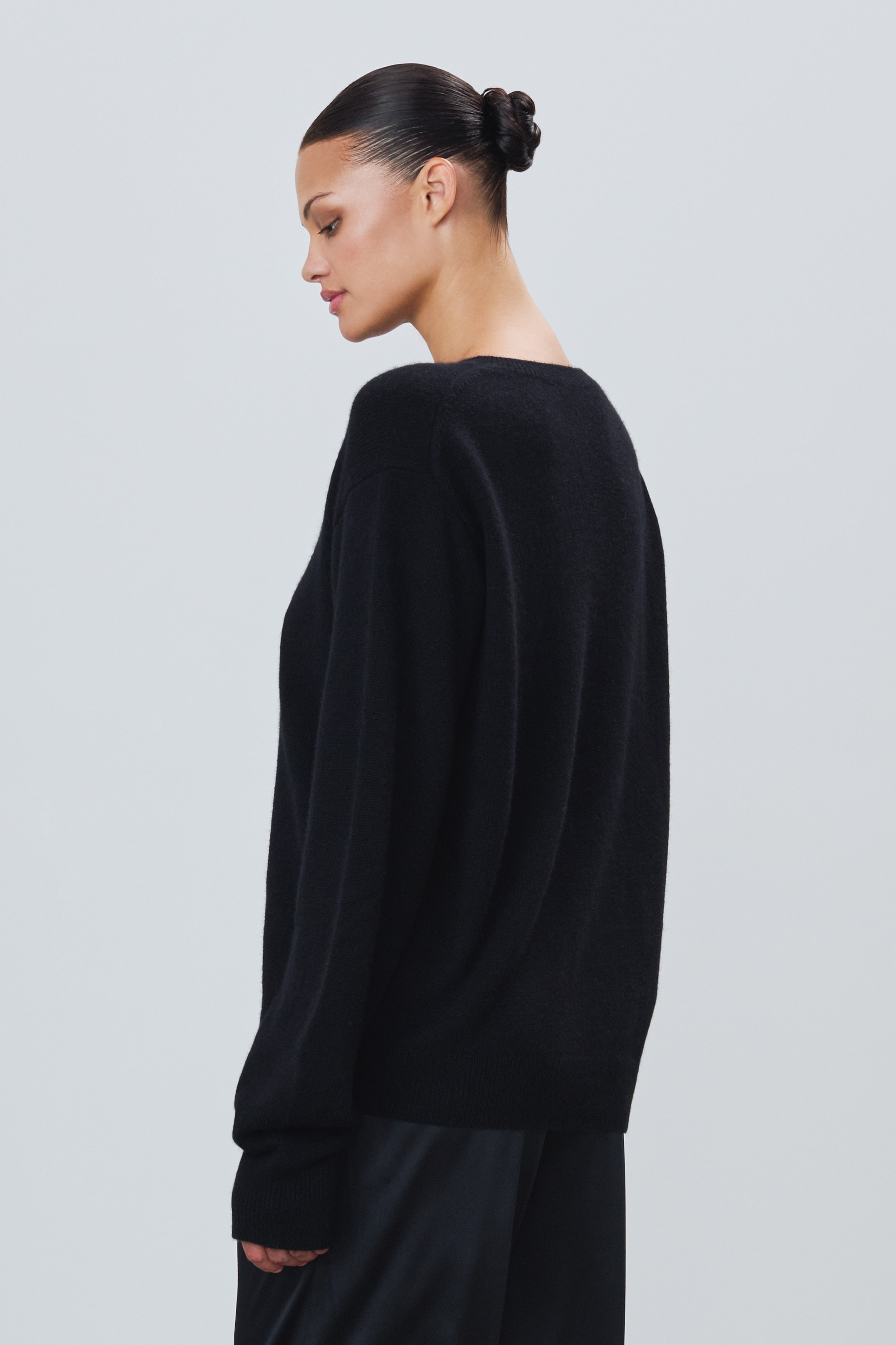 James Cashmere Sweater Black