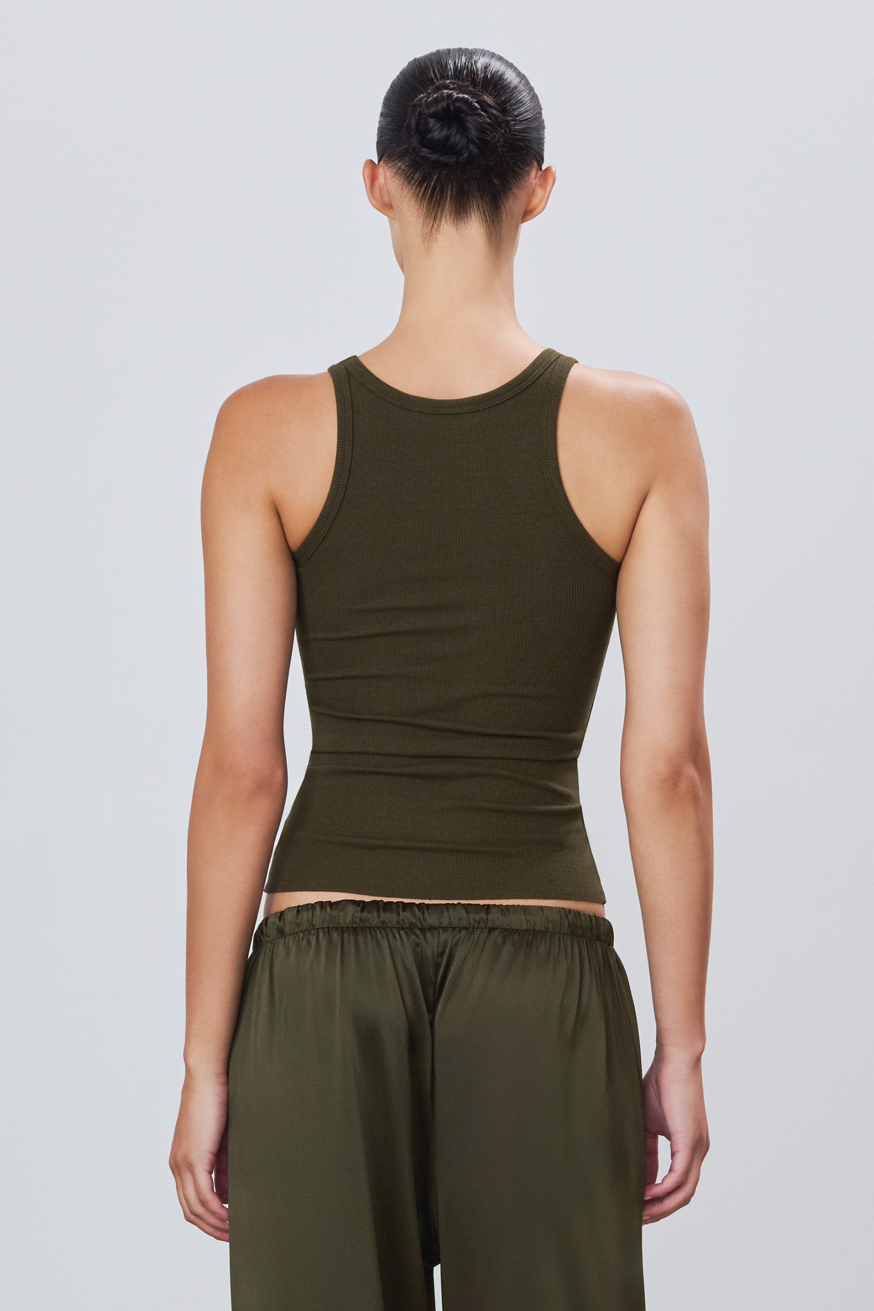 High Neck Fitted Tank