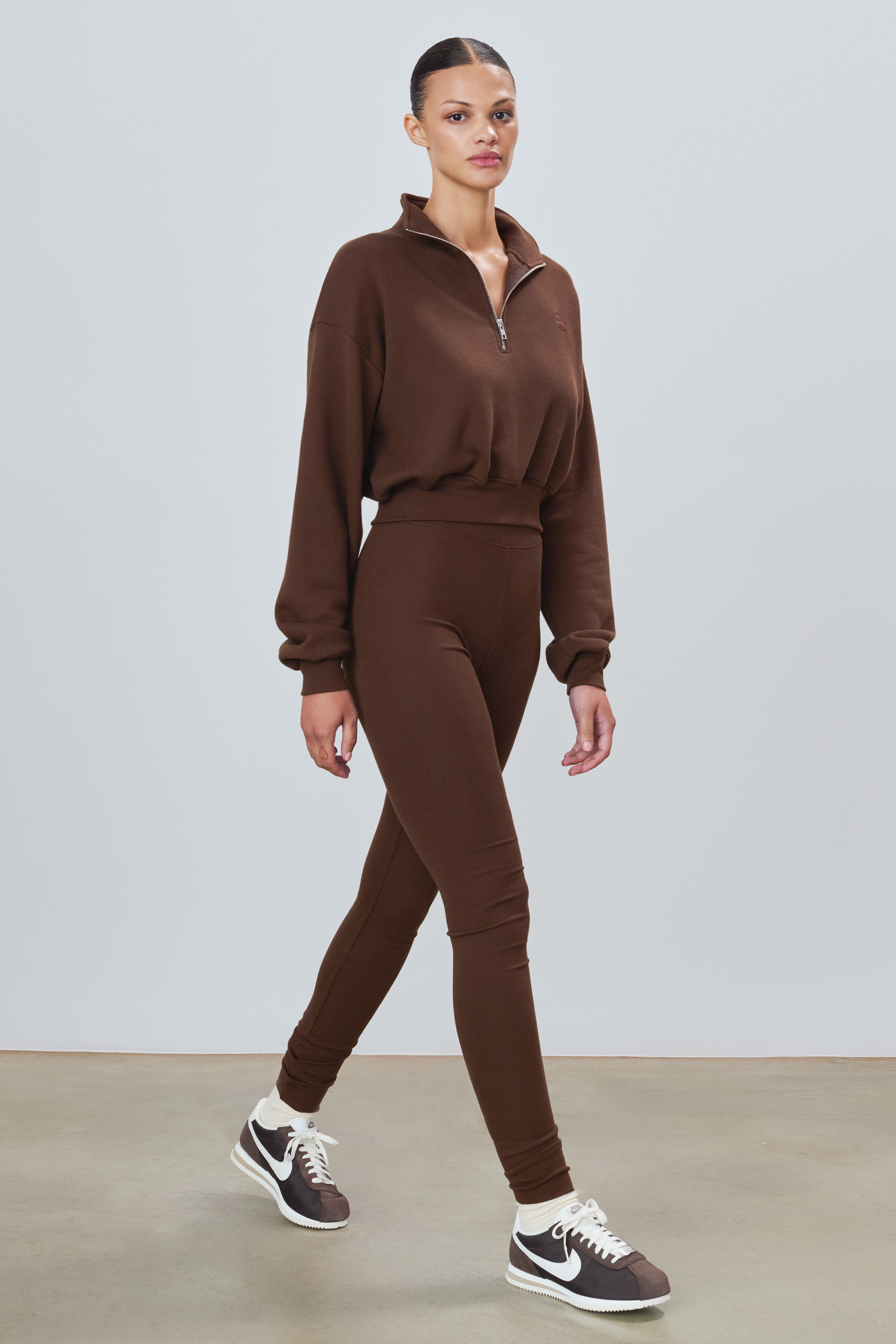 HIGH WAIST LEGGING CHOCOLATE