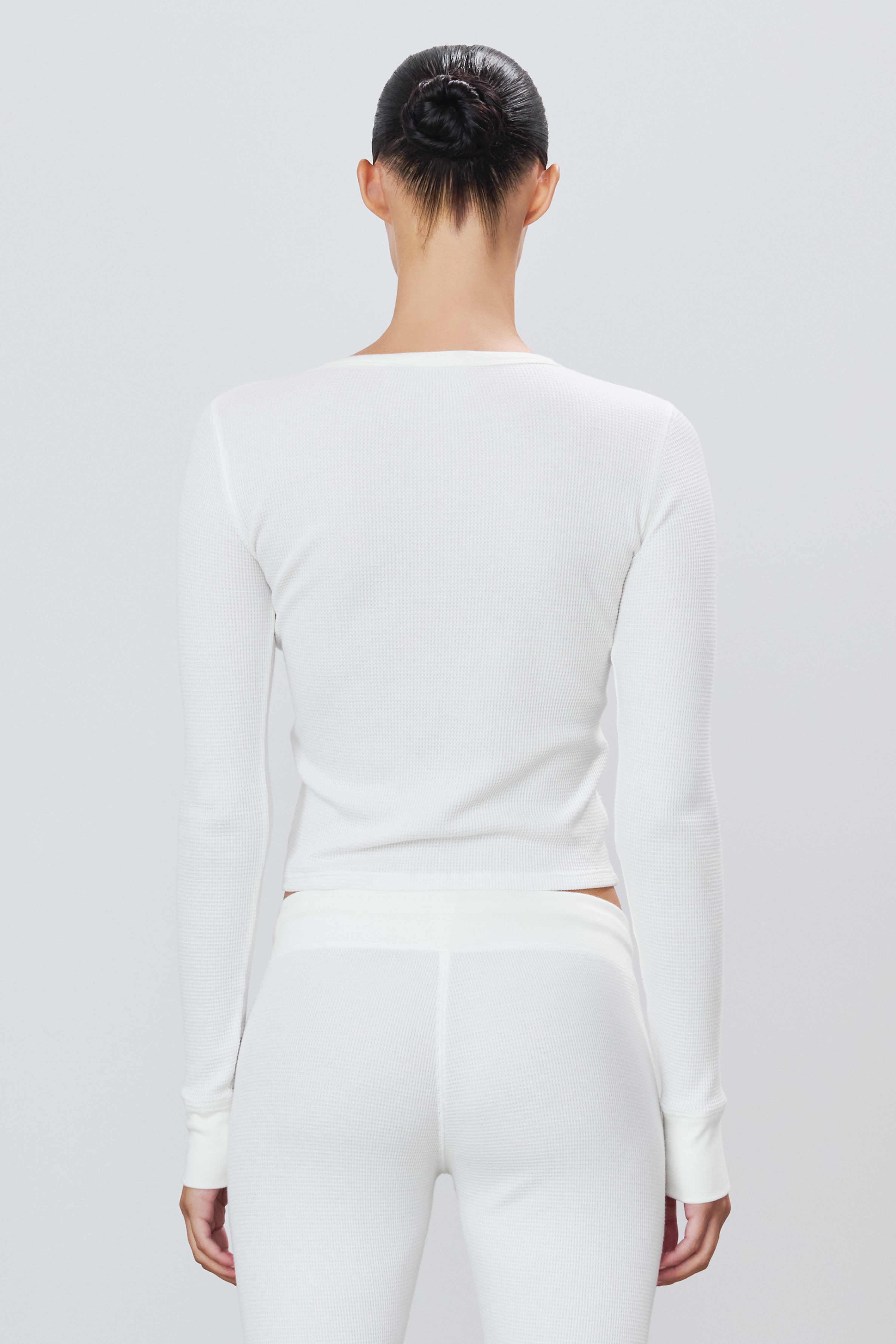 Long Sleeve Thermal Ivory