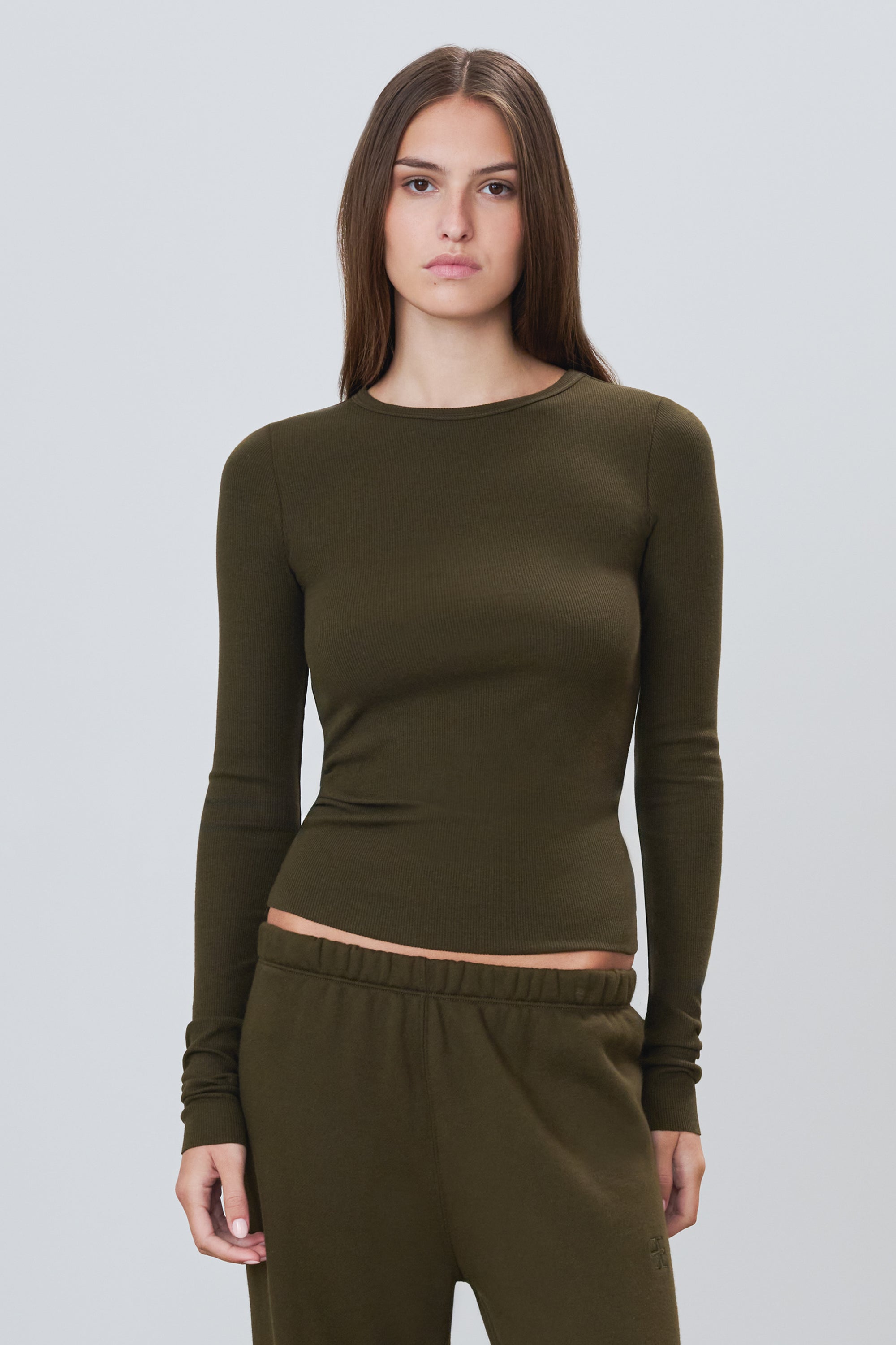 LONG SLEEVE FITTED TOP - ÉTERNE