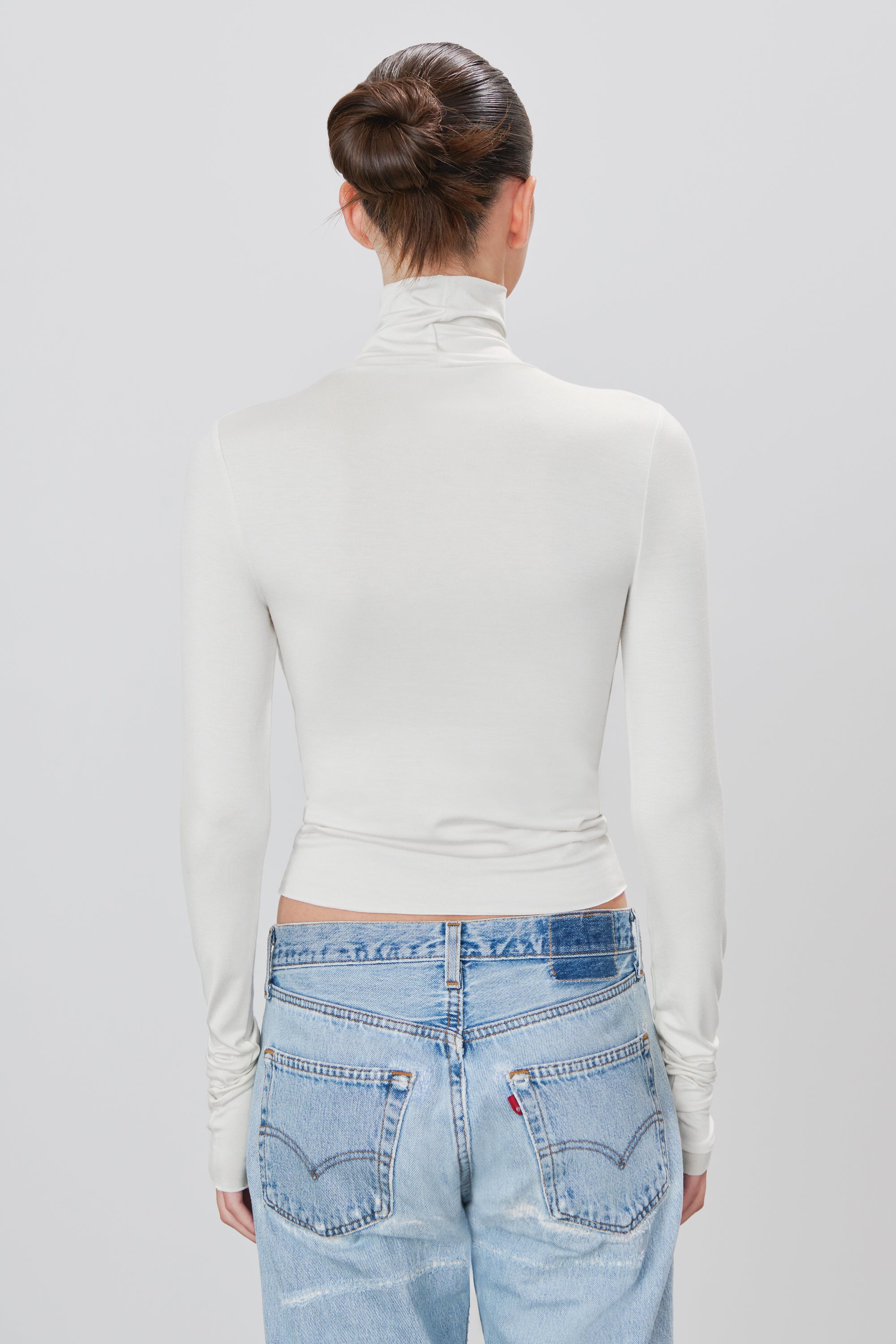 FITTED TURTLENECK TOP - ÉTERNE