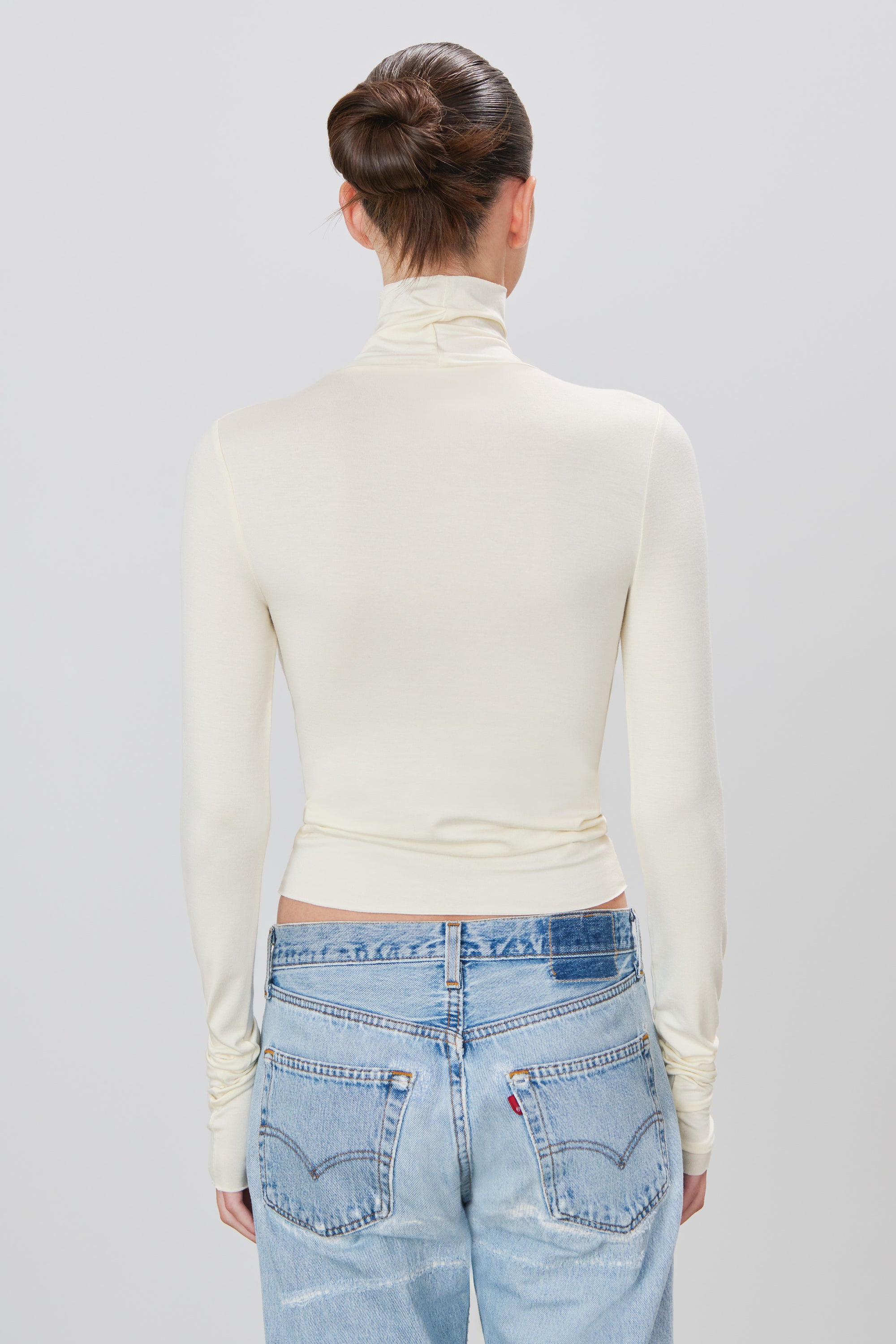 FITTED TURTLENECK TOP - ÉTERNE