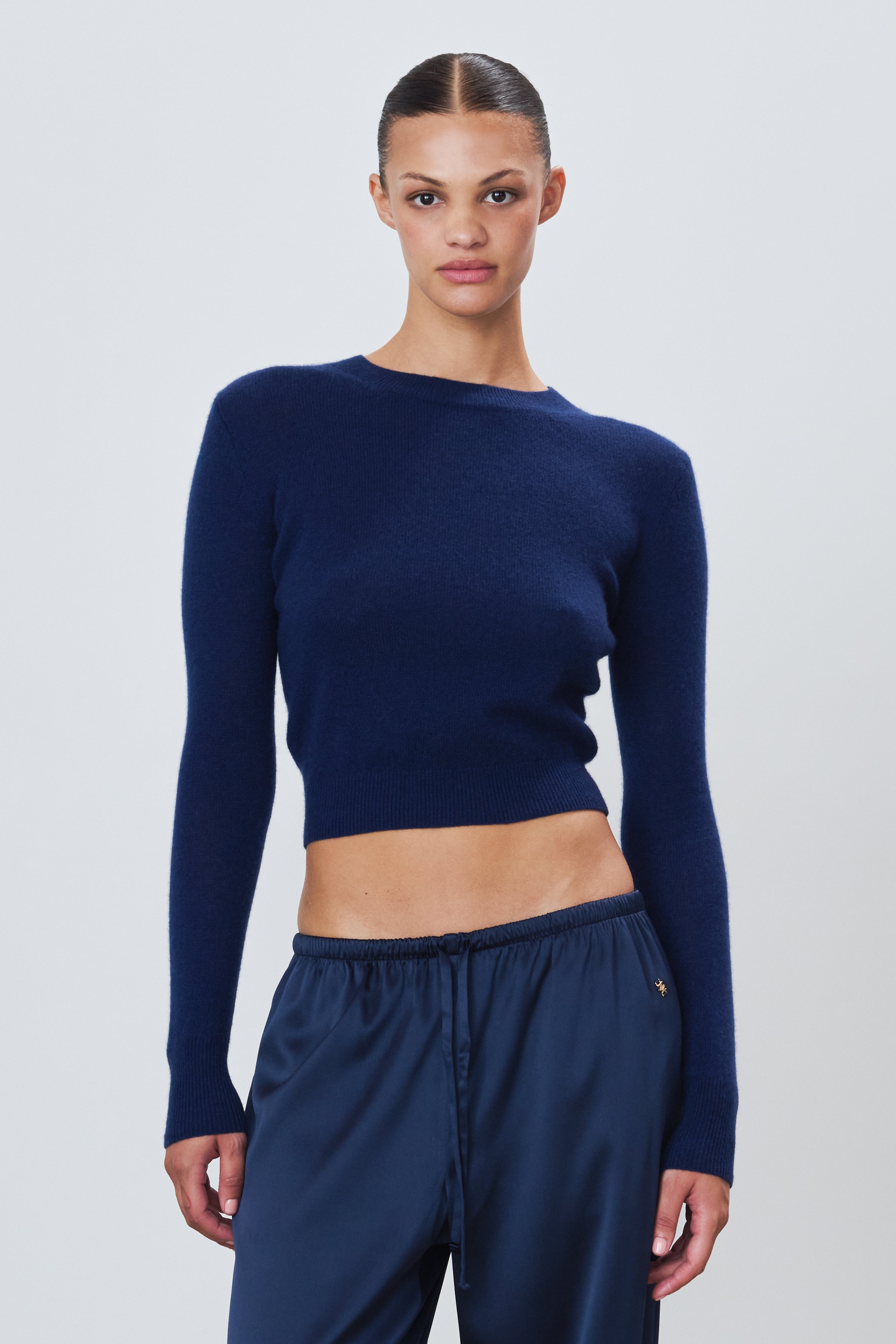 FRANCIS CASHMERE SWEATER NAVY