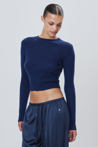 FRANCIS CASHMERE SWEATER NAVY