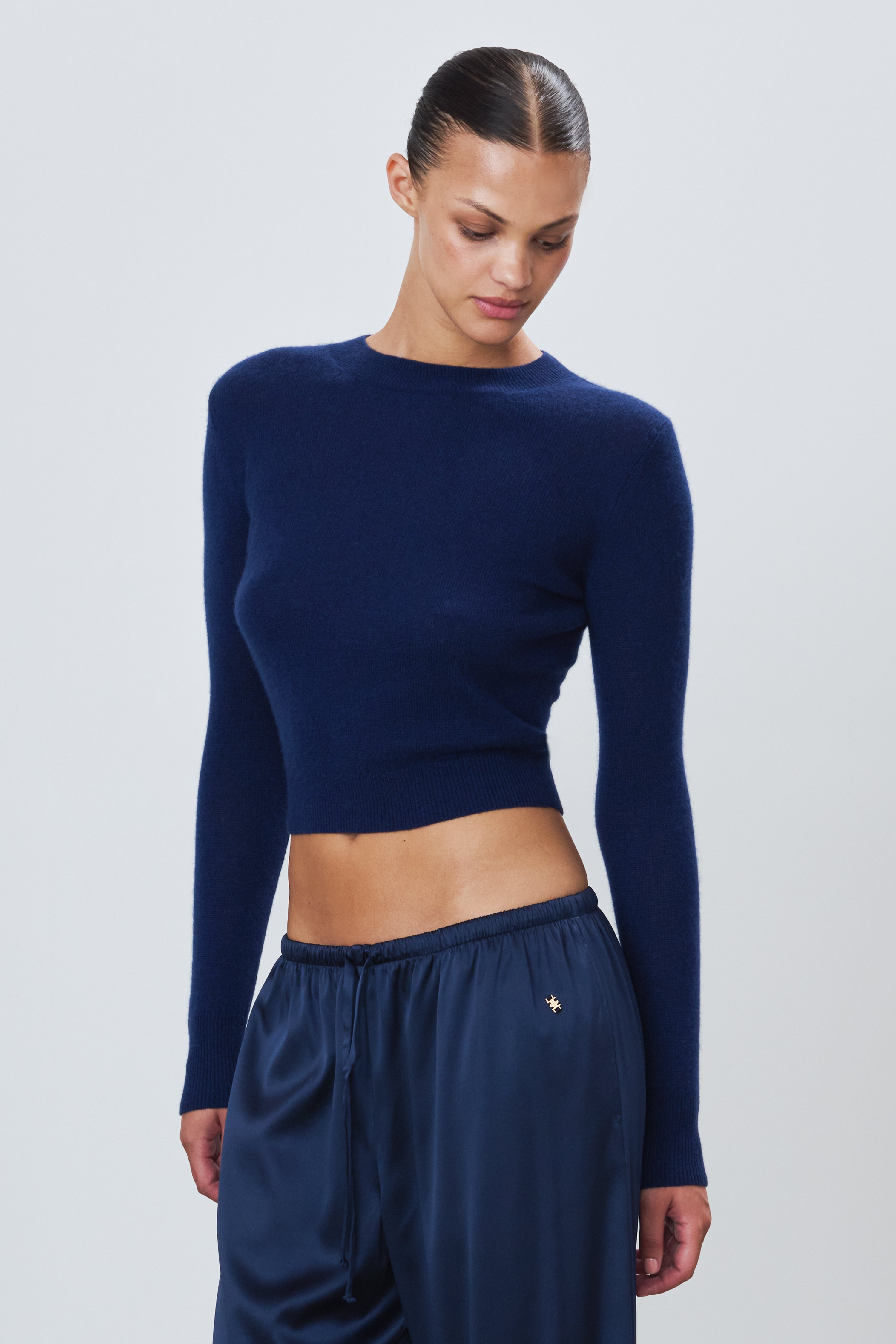 FRANCIS CASHMERE SWEATER NAVY