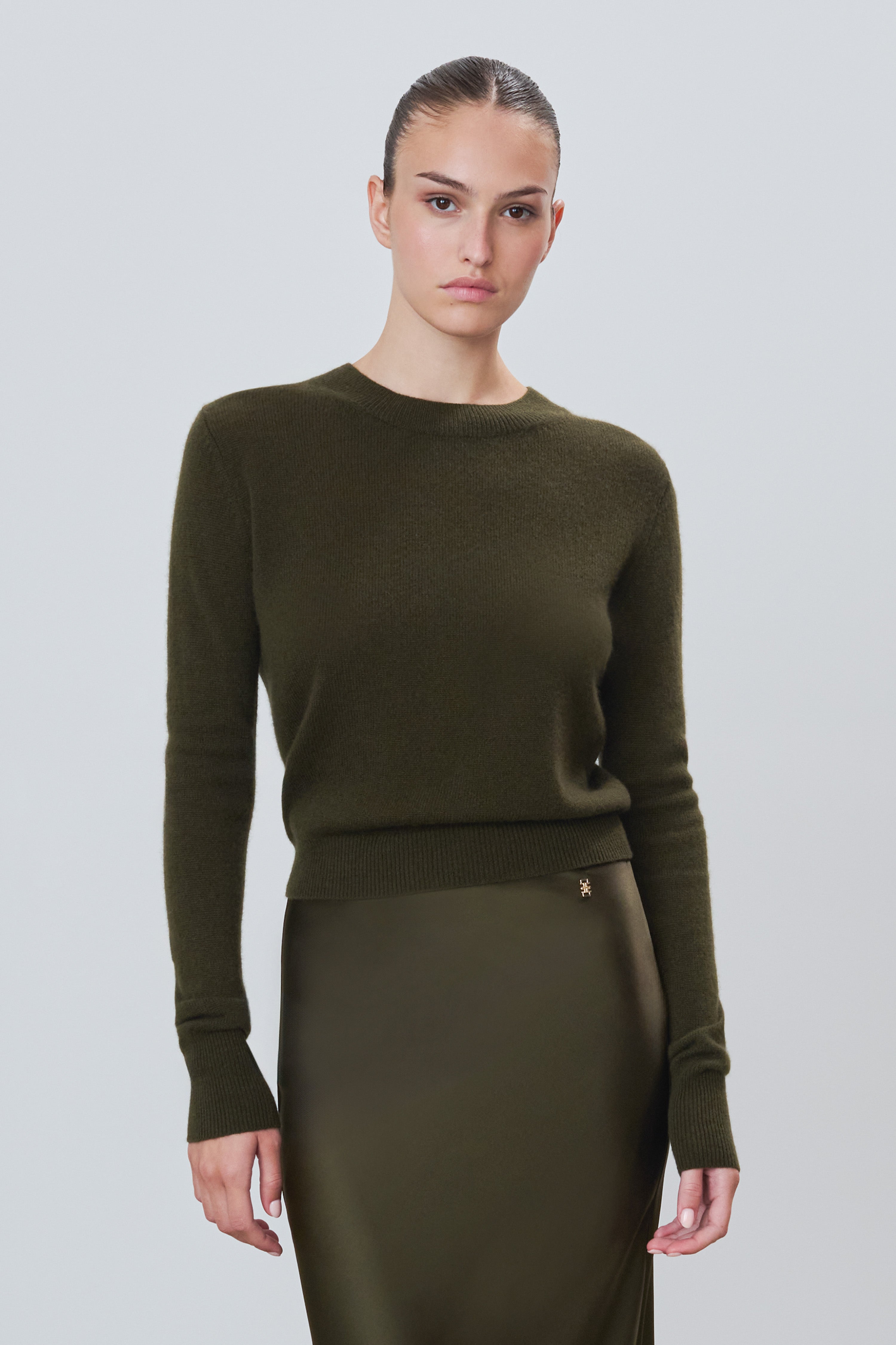 FRANCIS CASHMERE SWEATER MOSS