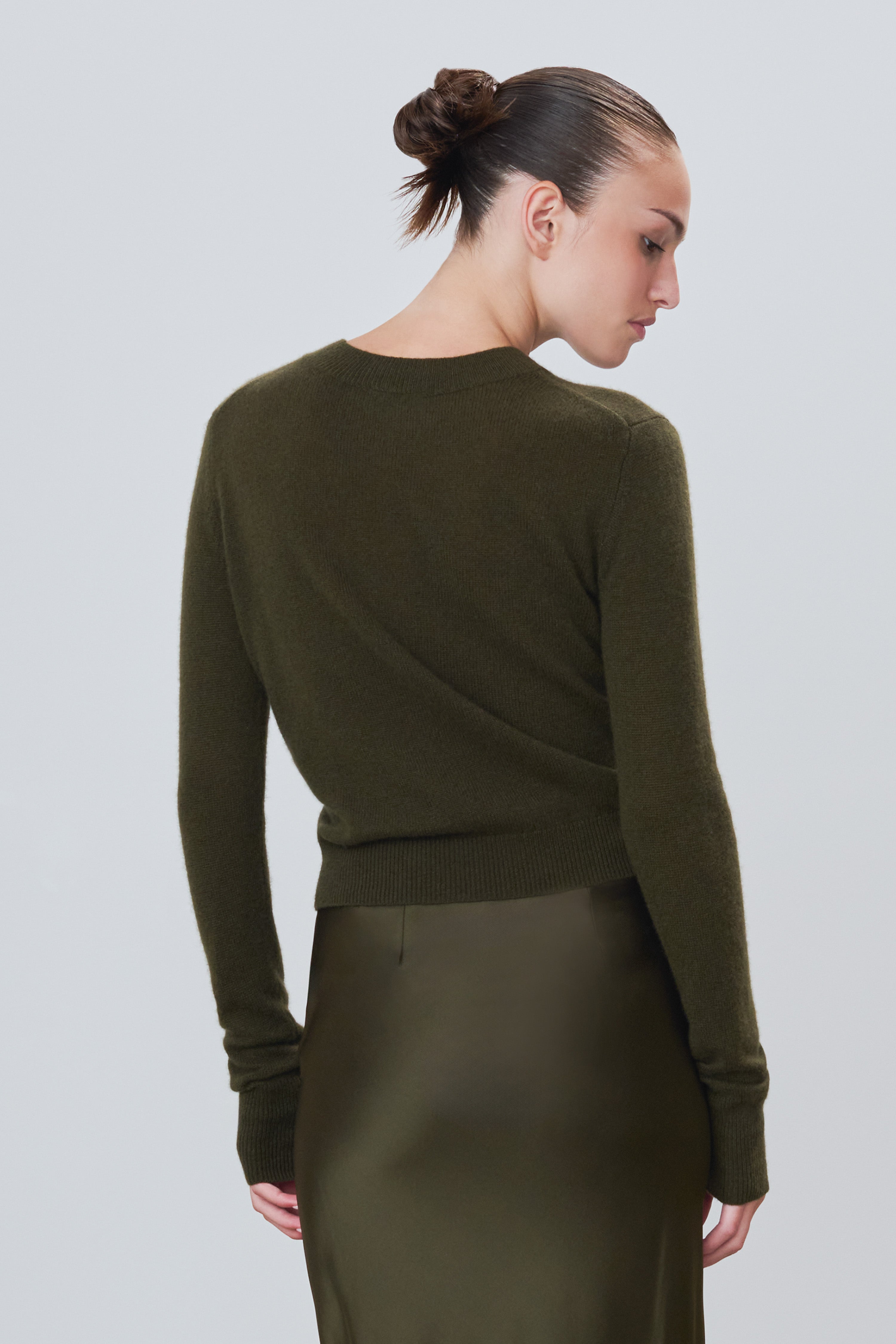 FRANCIS CASHMERE SWEATER MOSS