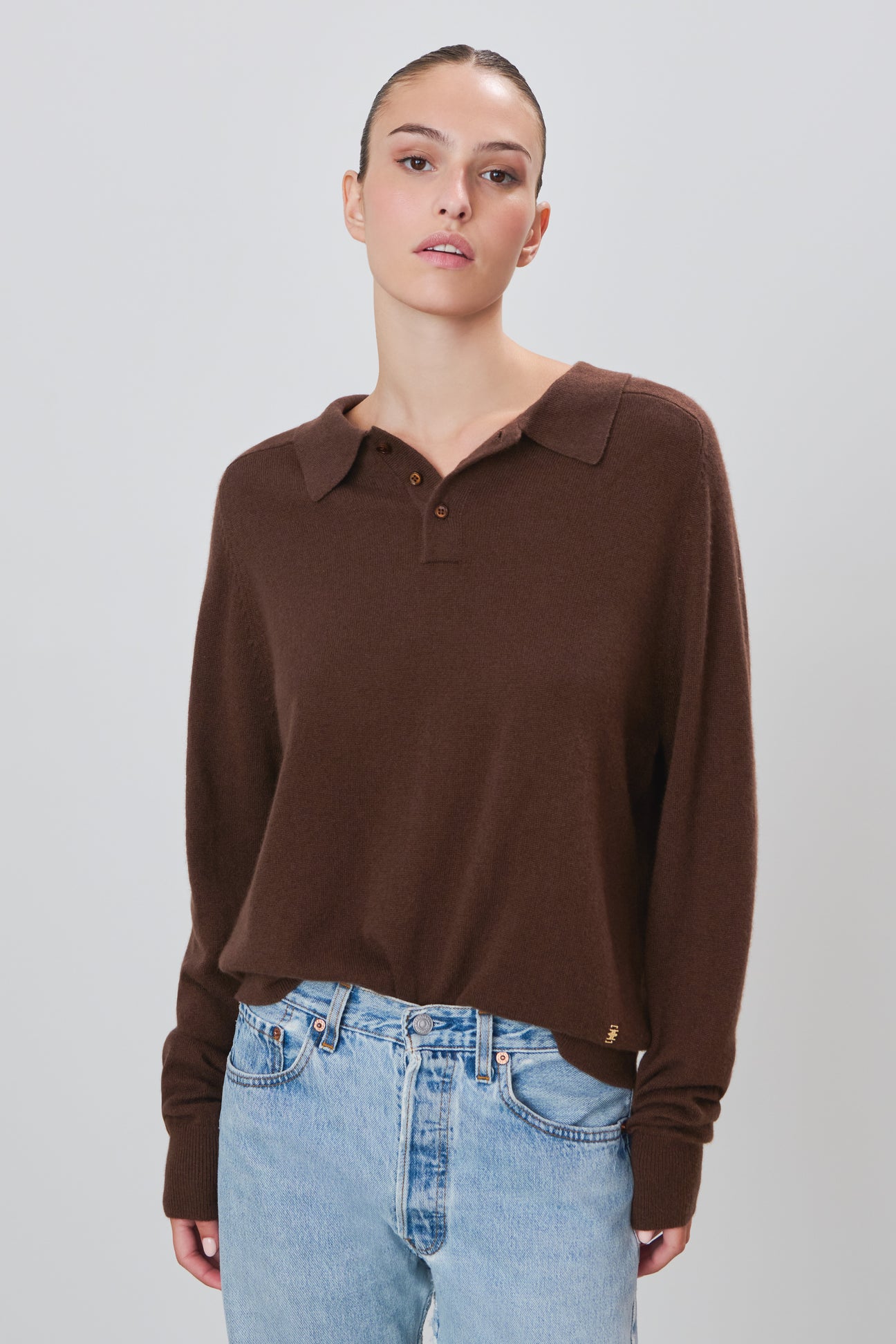 Brad Cashmere Turtleneck Charcoal