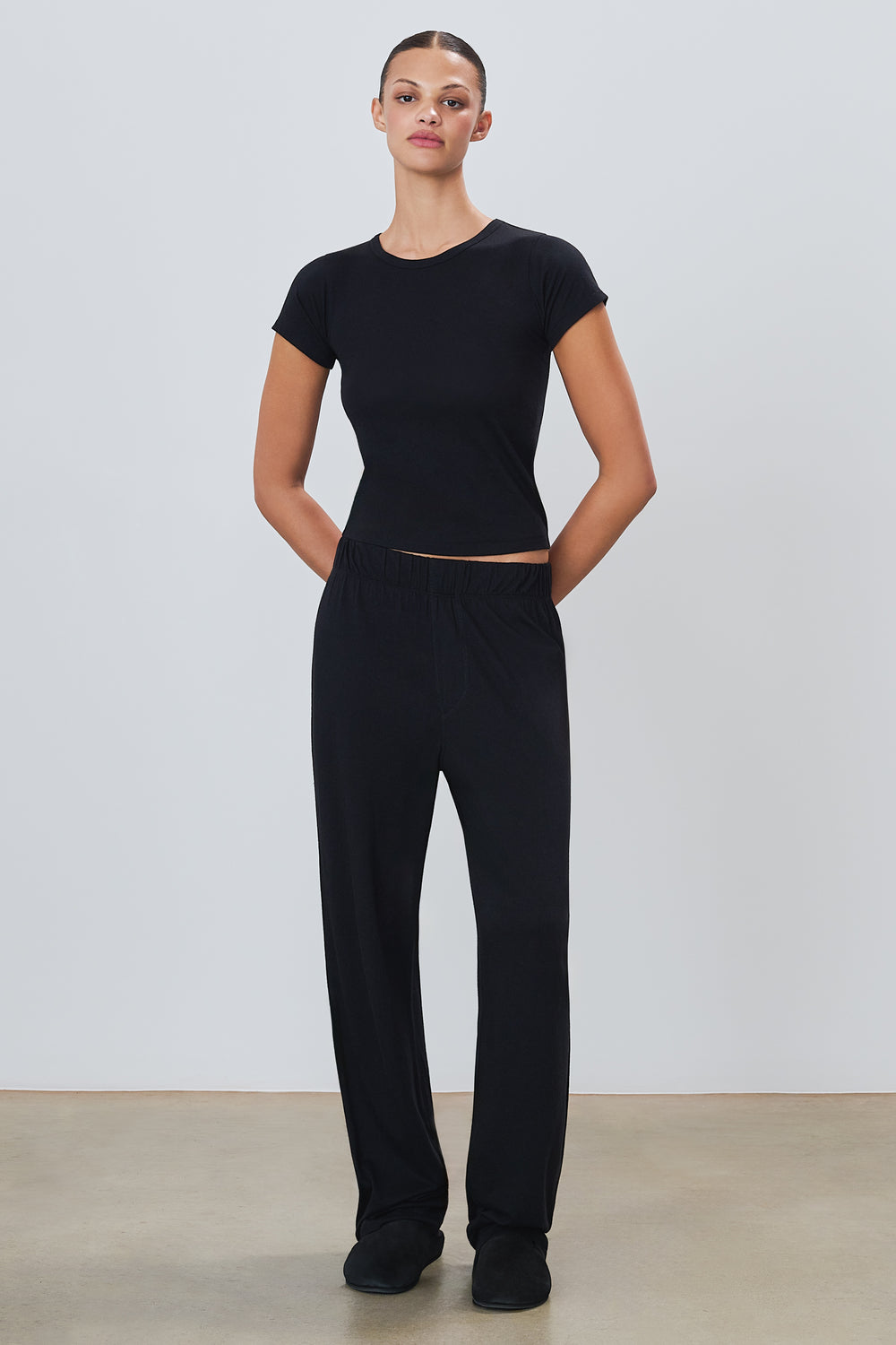 Meditation Lounge Pants, Black