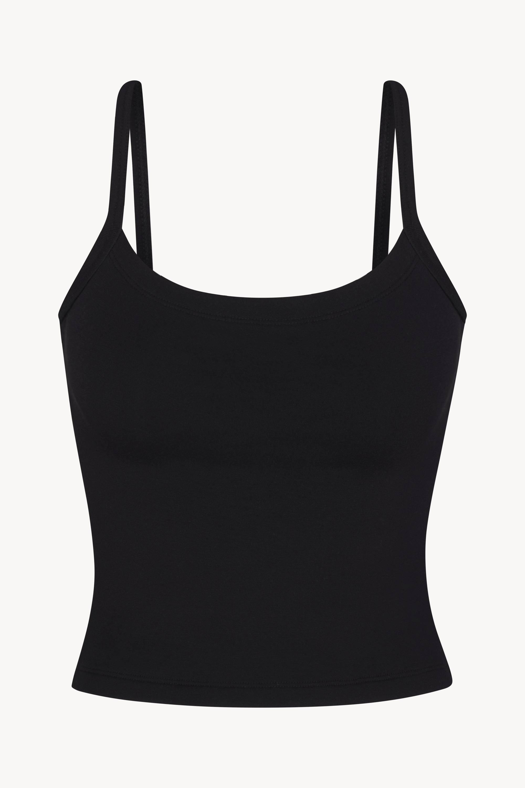 90s Tank | Soft Jersey | Black