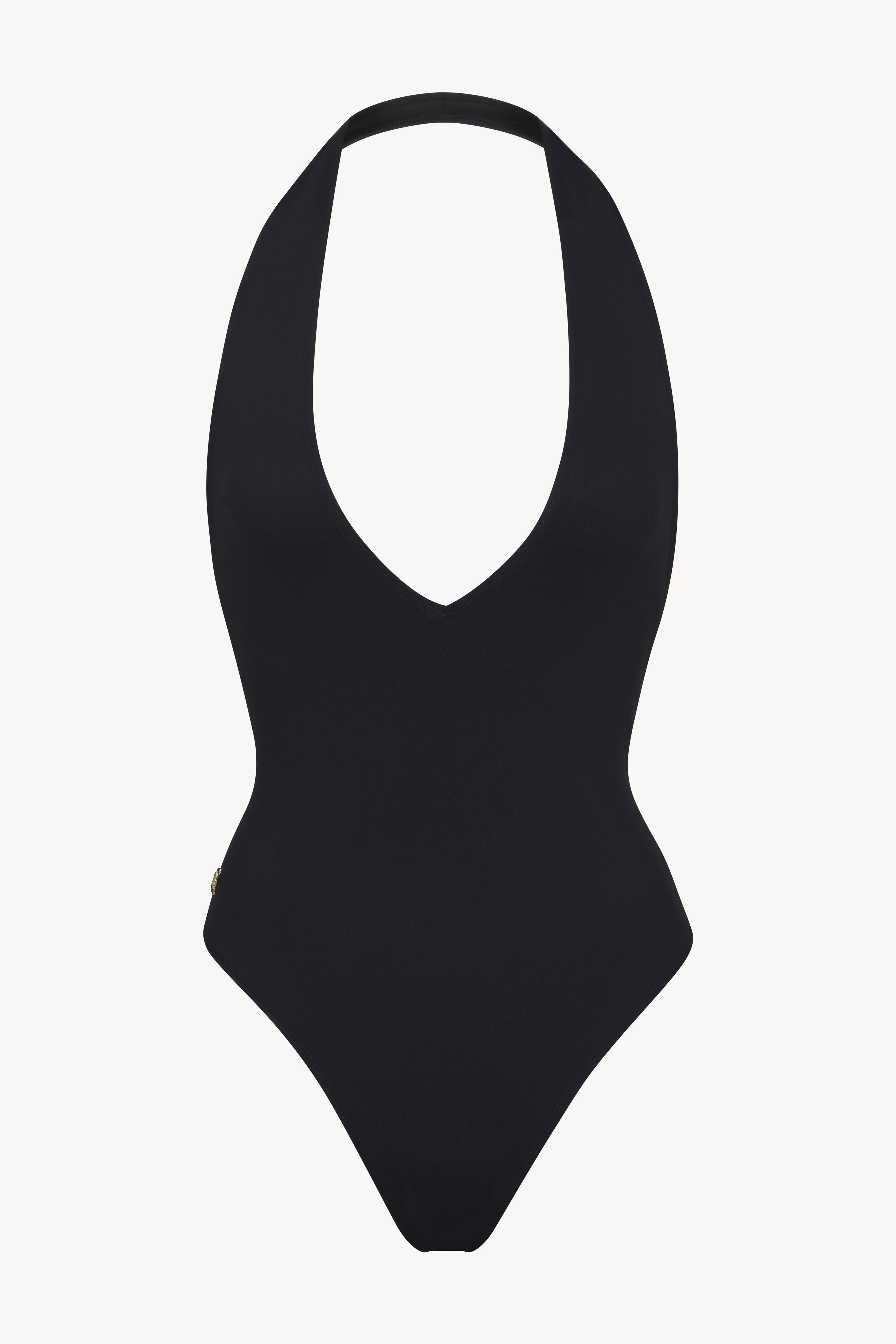 Amelia Halter One Piece Black