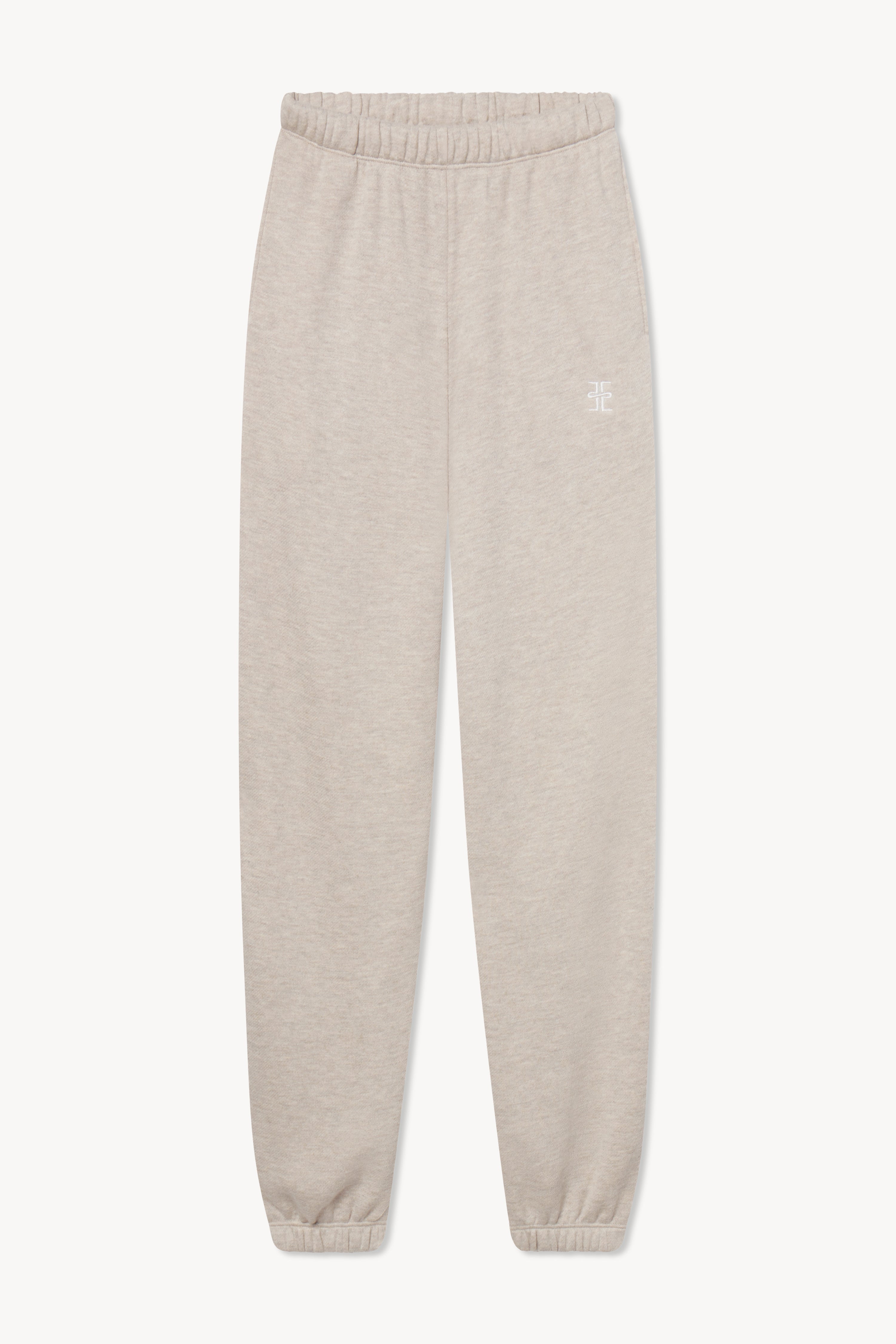 Boyfriend Pocket Sweatpant | French Terry | Heather Oatmeal