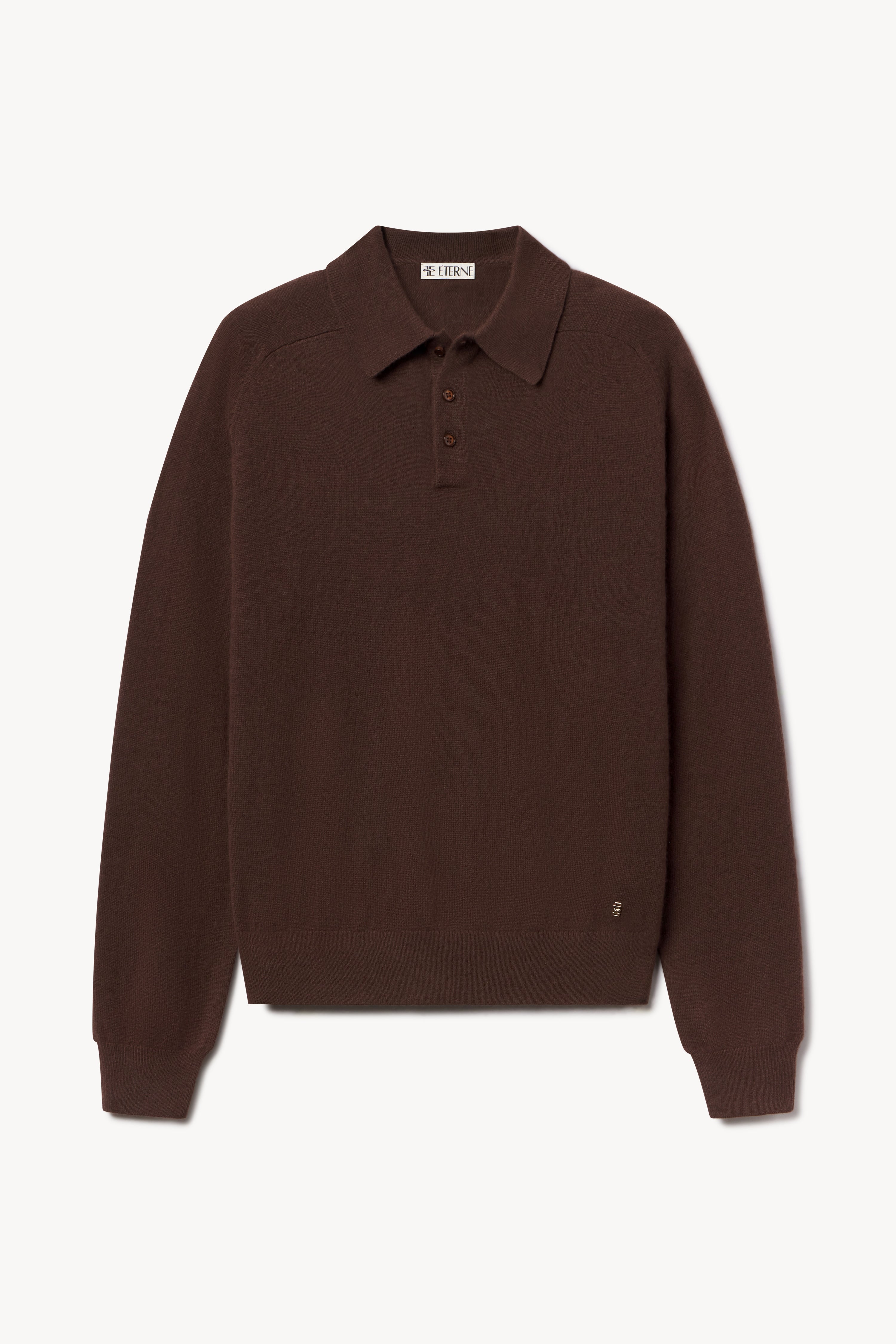 BRADY CASHMERE SWEATER CHOCOLATE