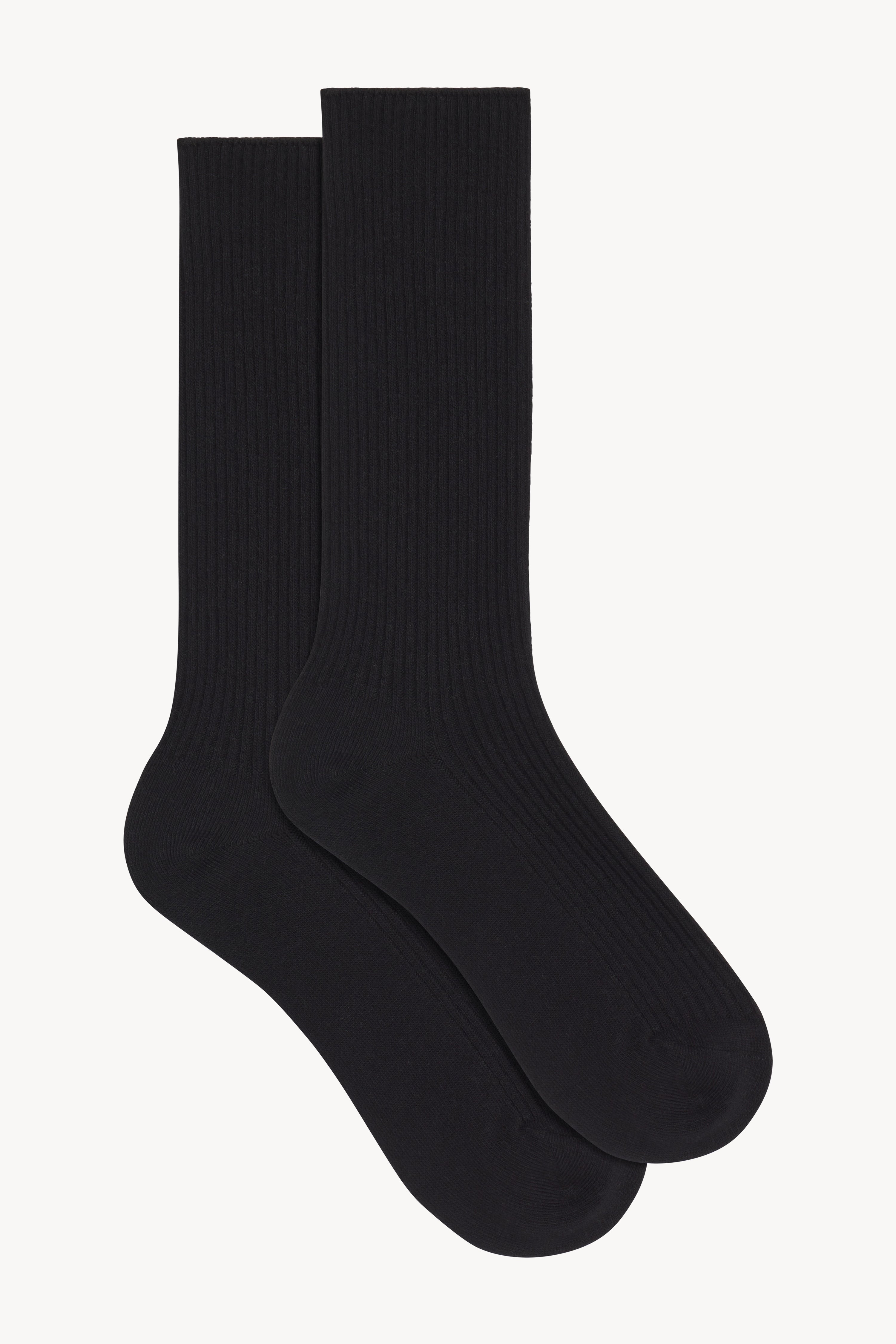 CLASSIC RIBBED SOCK BLACK