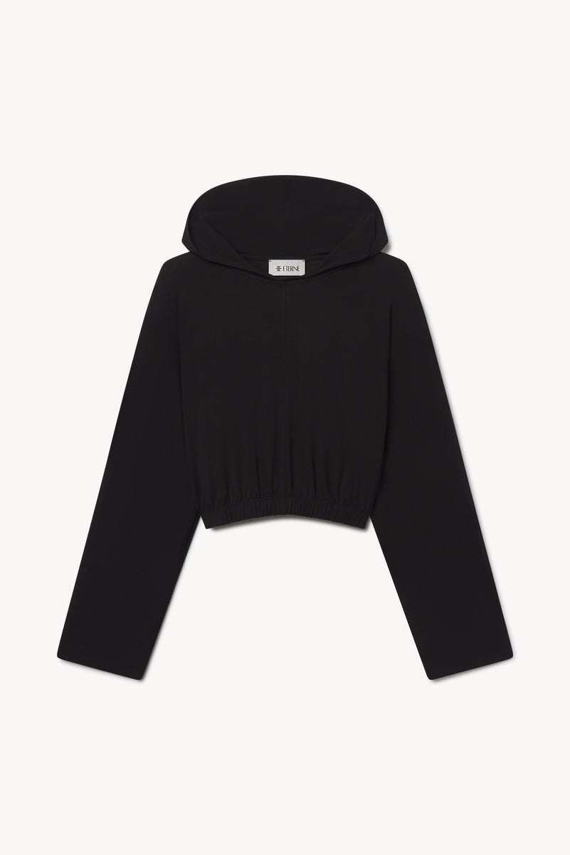 CROPPED HOODED TOP - ÉTERNE