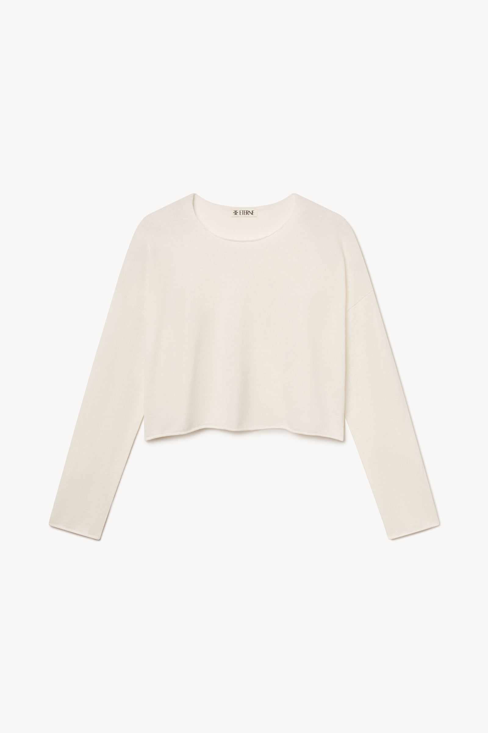 CROPPED BOATNECK TOP - ÉTERNE