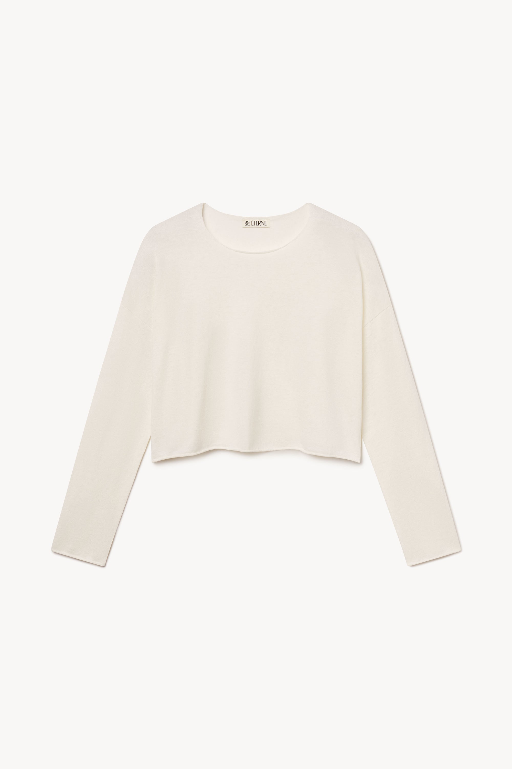CROPPED BOATNECK TOP - ÉTERNE
