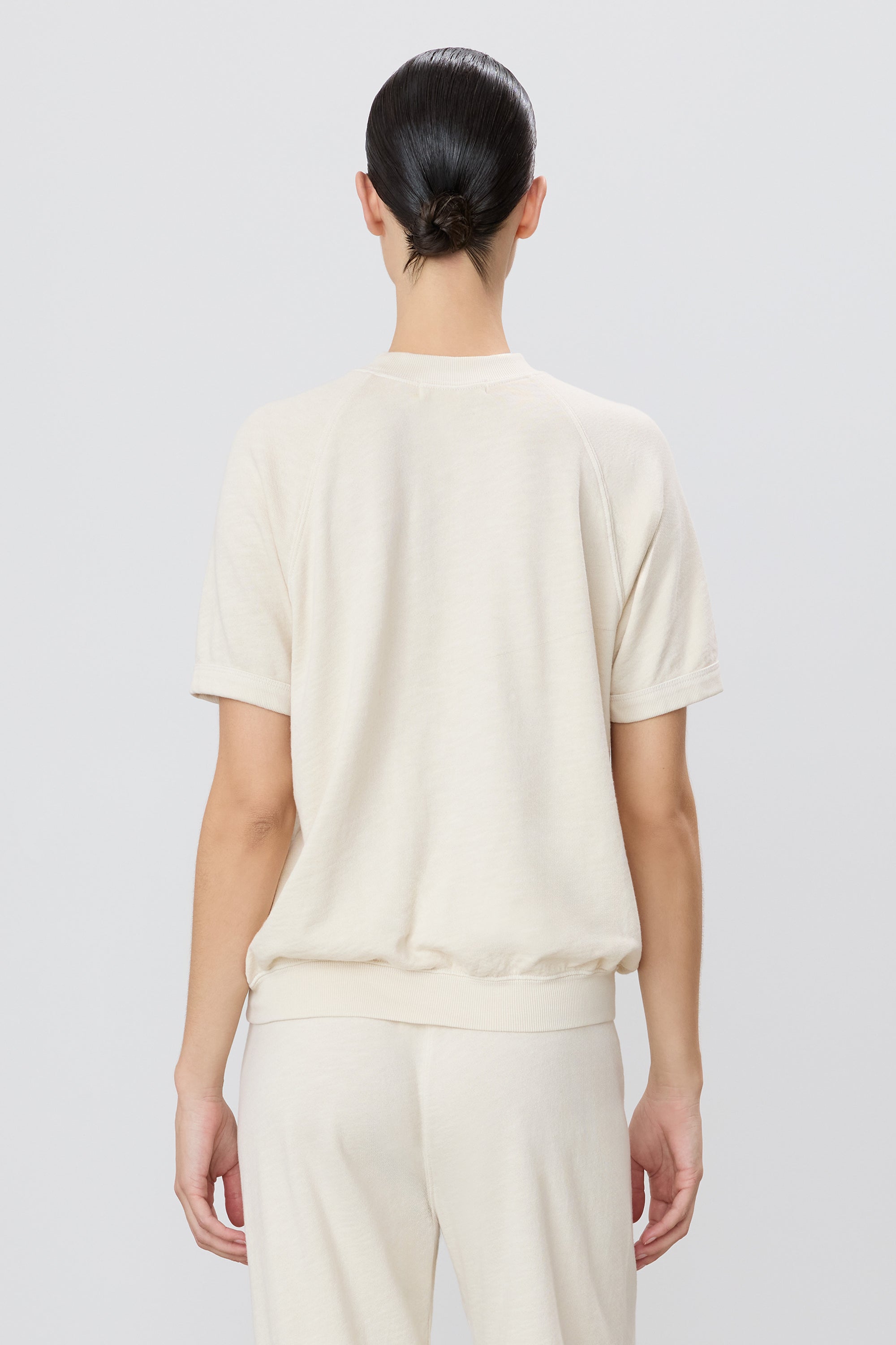 SHORT SLEEVE RAGLAN SWEATSHIRT - ÉTERNE