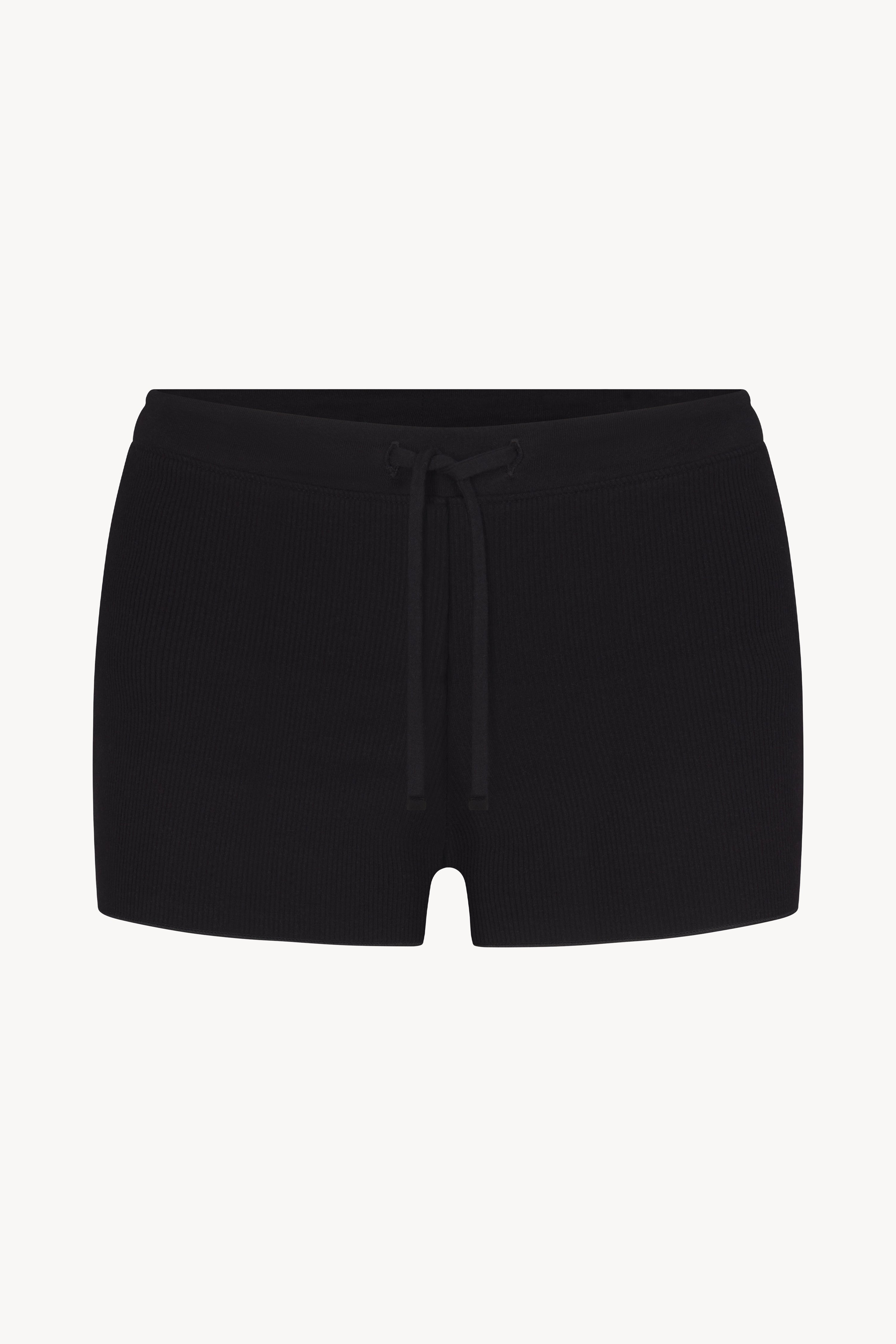 DRAWSTRING SHORT BLACK