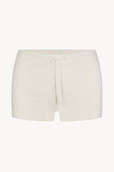 DRAWSTRING SHORT CREAM