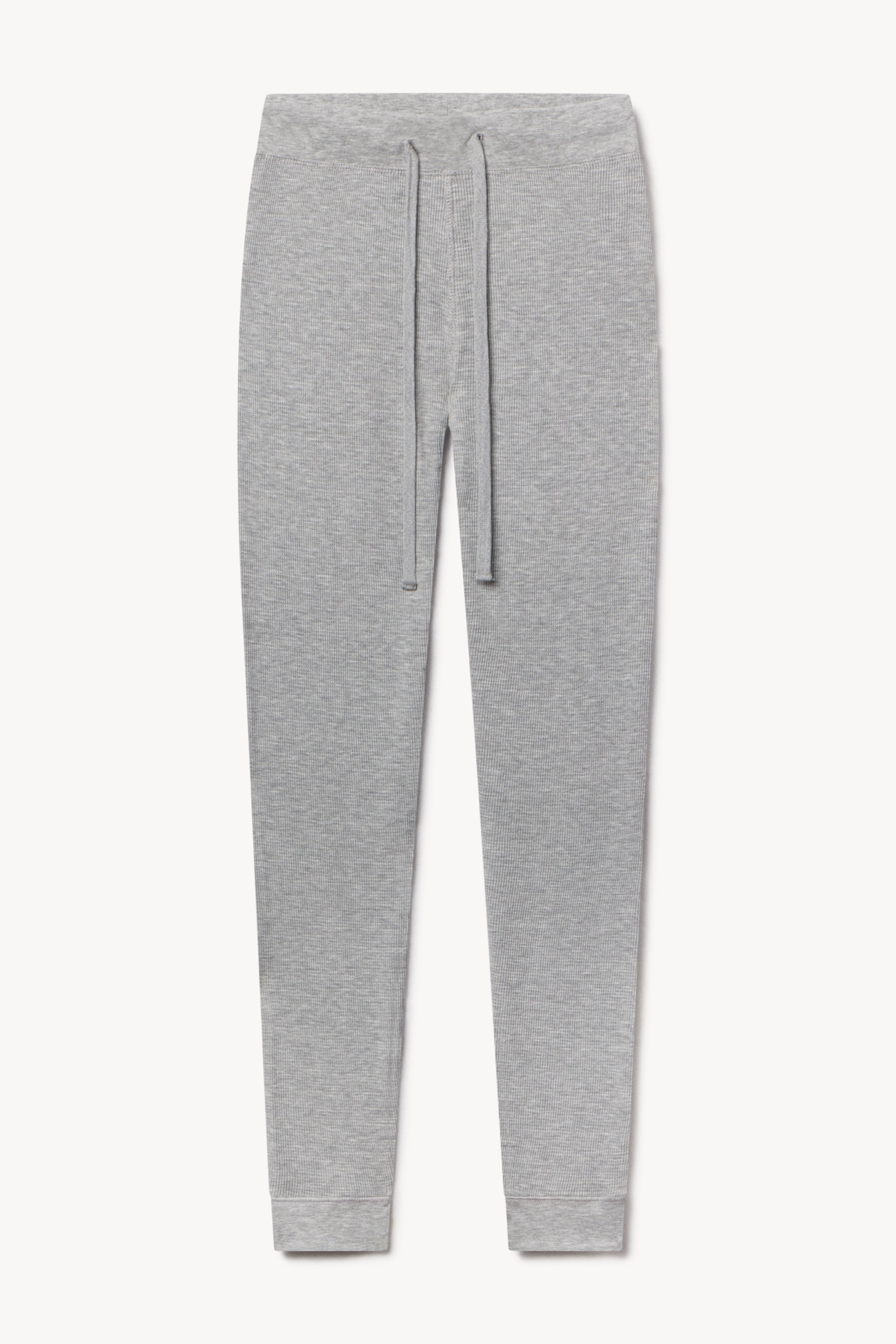 Thermal Drawstring Pant Heather Grey