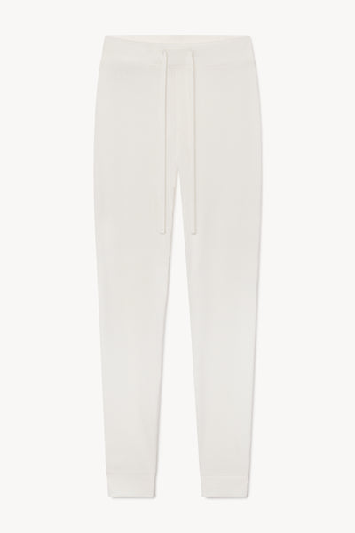 Thermal Drawstring Pant Ivory