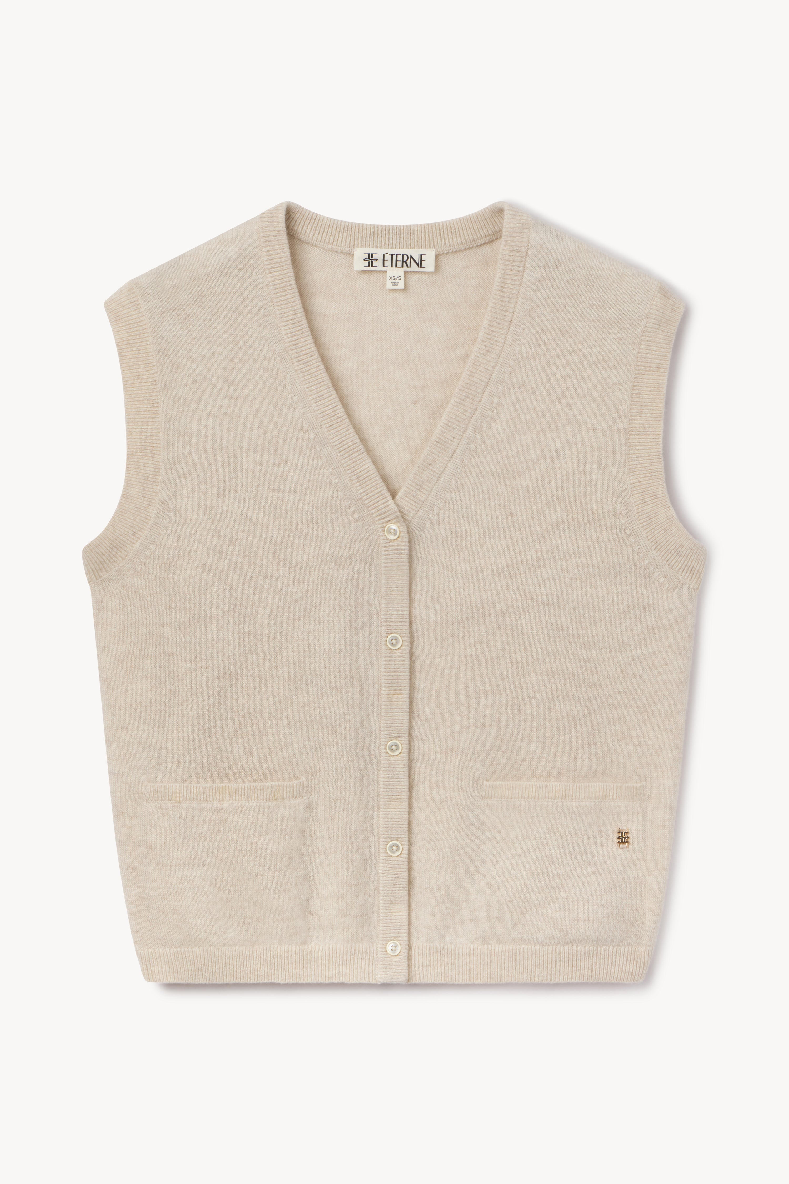 Elton Vest Heather Oatmeal