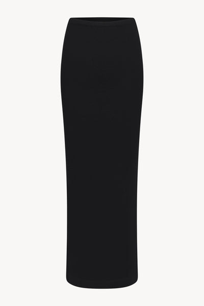 Emma Cashmere Skirt Black