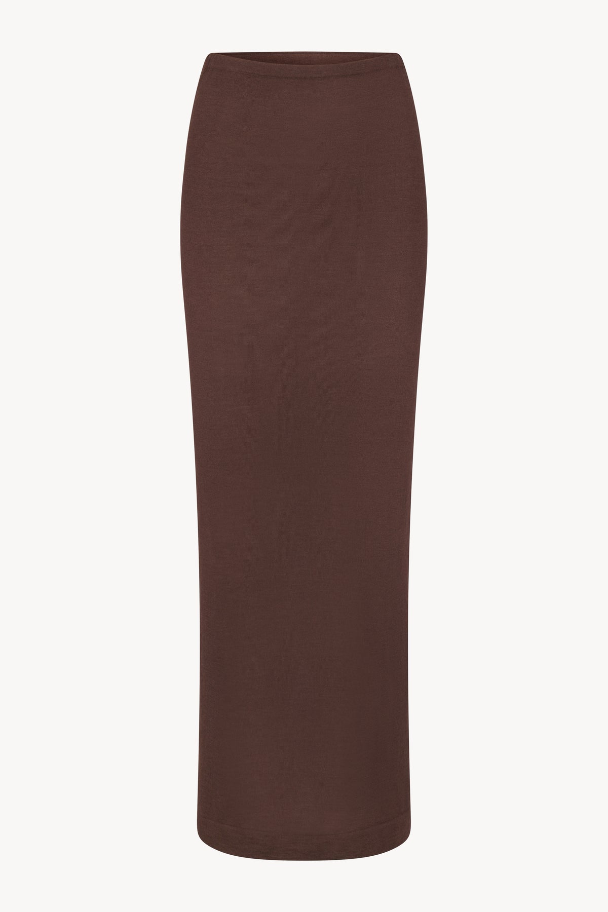 Emma Cashmere Skirt Chocolate