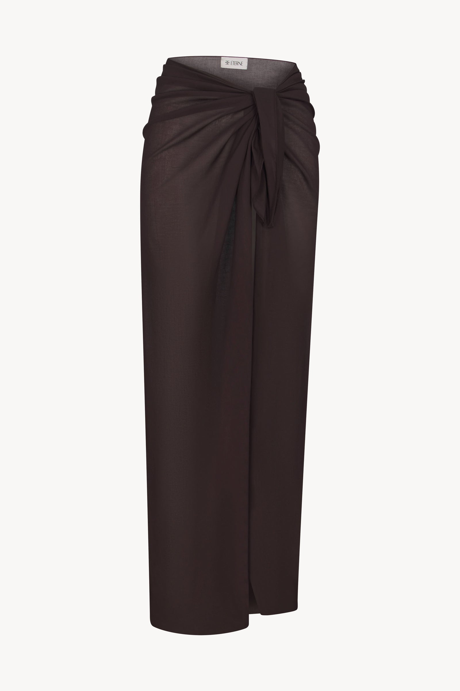 Esme Maxi Sarong Espresso - ÉTERNE