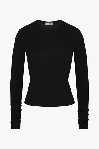 ★★Adairs★★ 3S Turtleneck Long Sleeve Tee Black IZ3200 Adicolor_3-