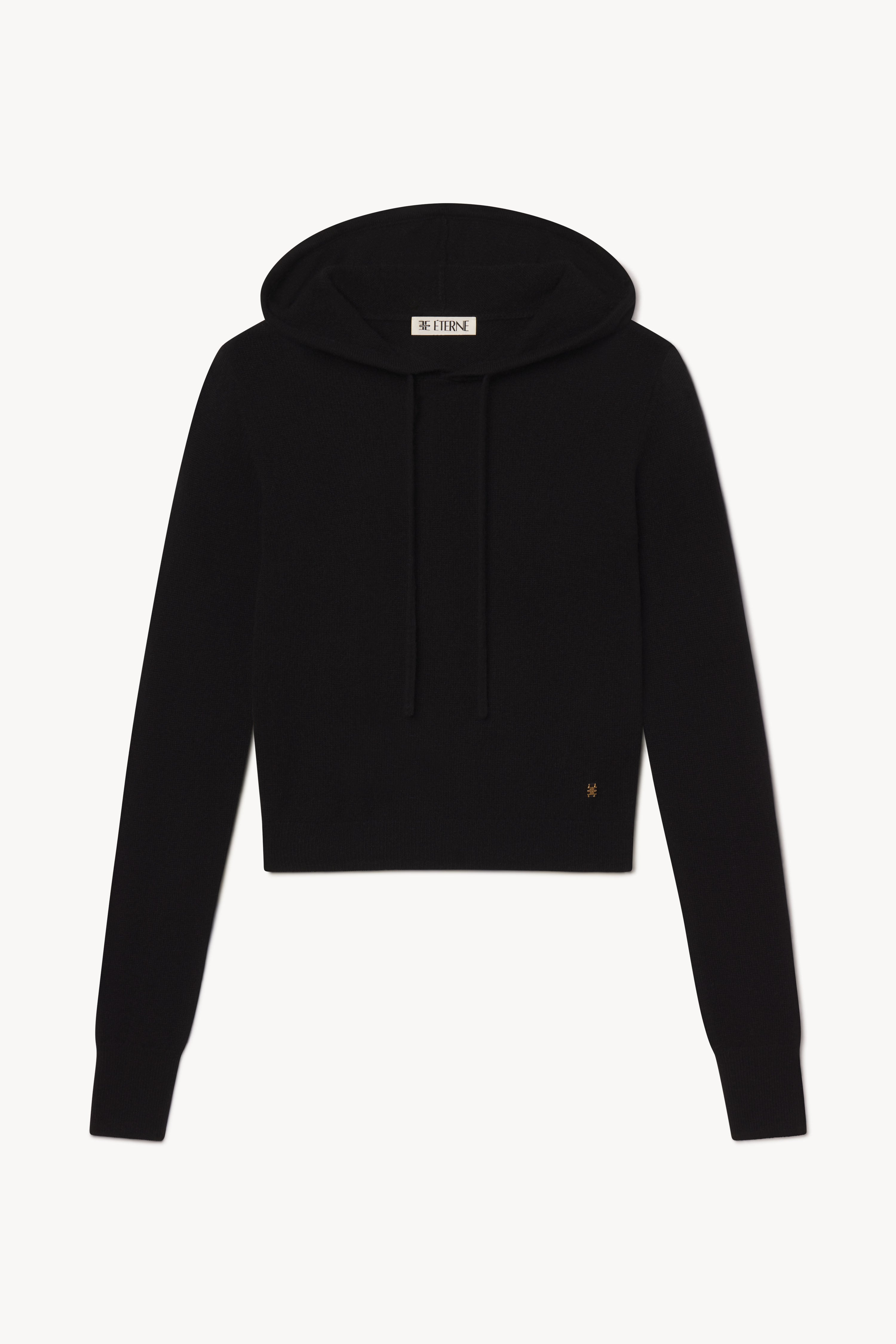 Fox Sweater | Midweight Cashmere | Black