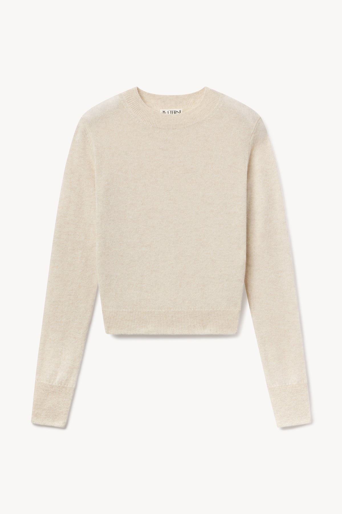 Francis Cashmere Sweater Heather Oatmeal