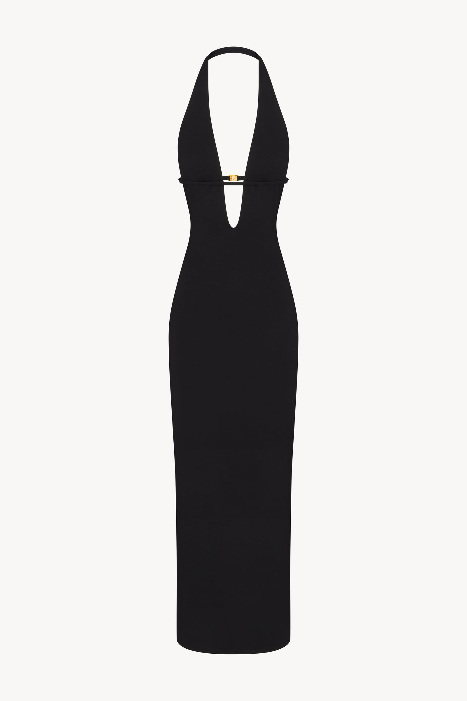 eterne georgia matte jersey maxi shirt dress Eterne Hedi Maxi Dress in Black