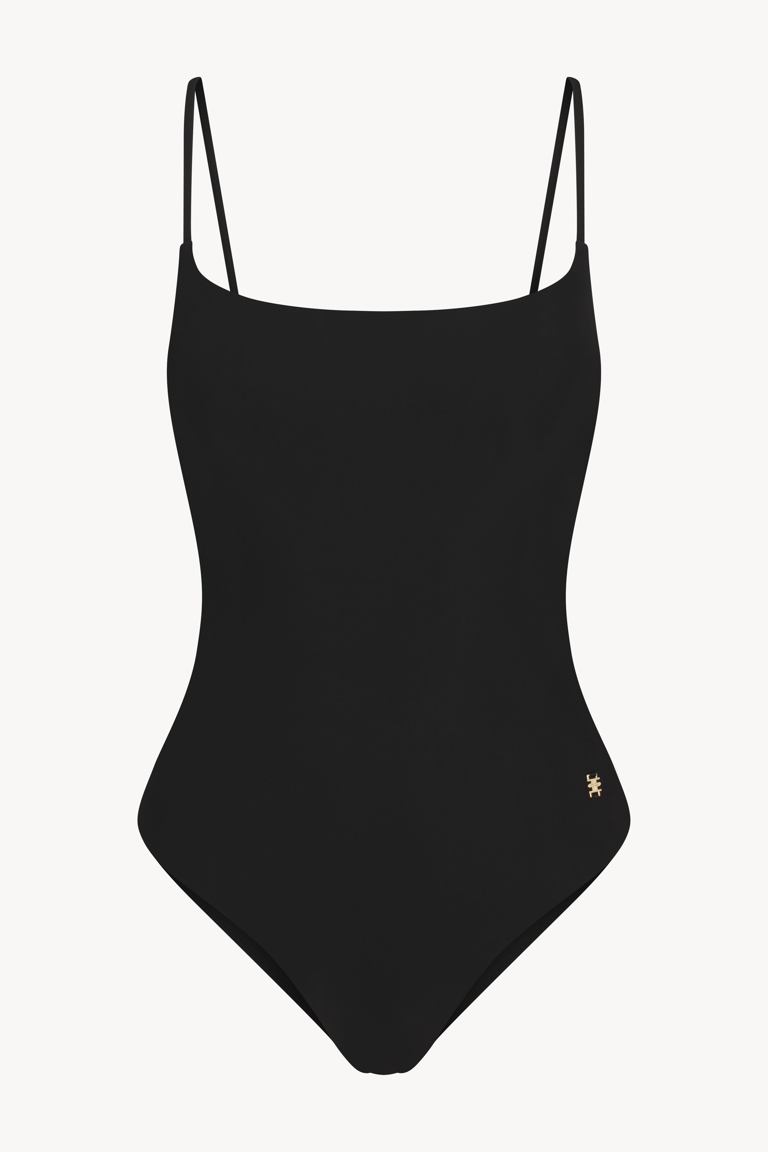 epine body ribbon gather swimwear 黒 epine body ribbon gather swimwear