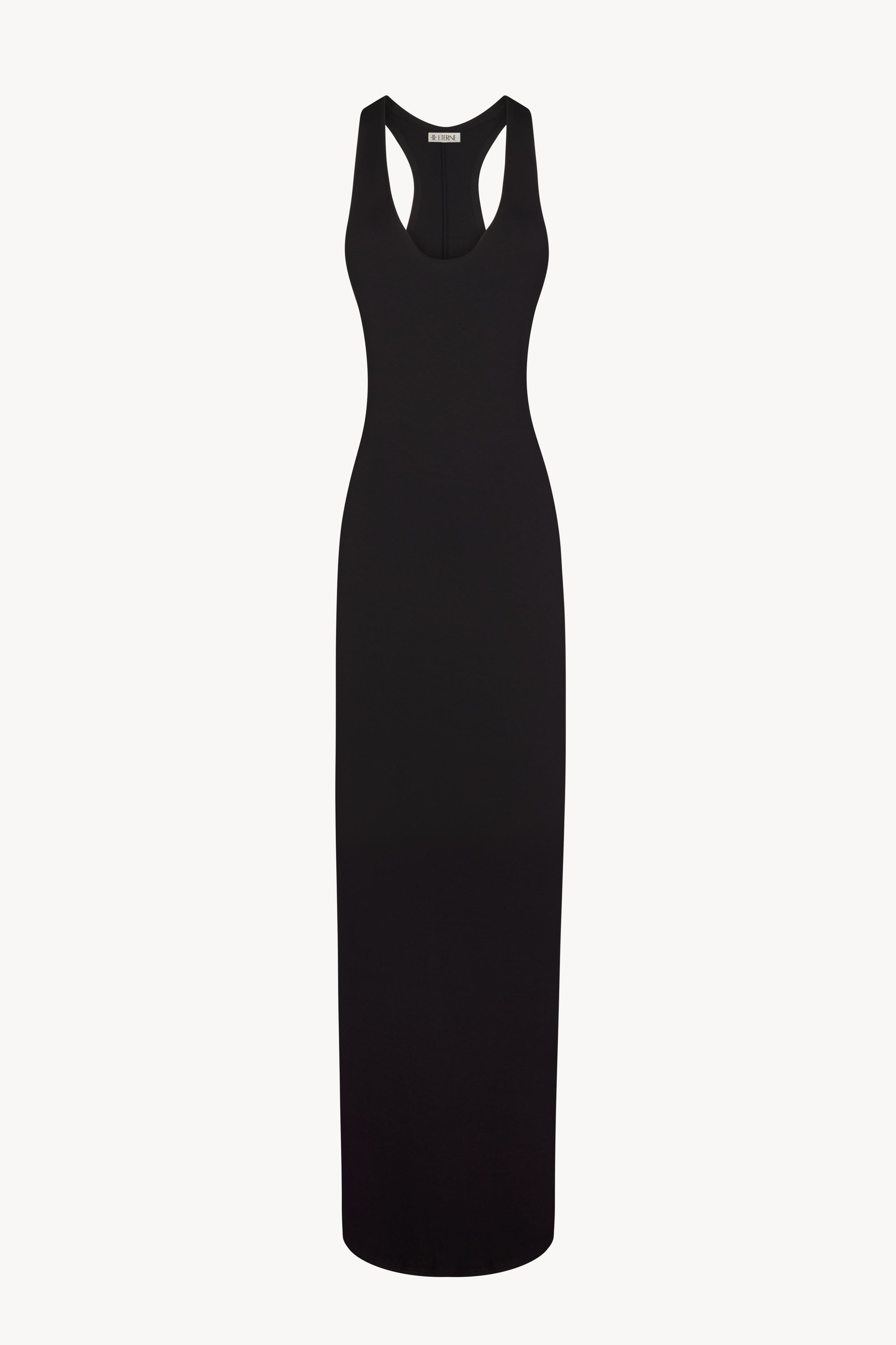 eterne georgia matte jersey maxi shirt dress Eterne Hedi Maxi Dress in Black