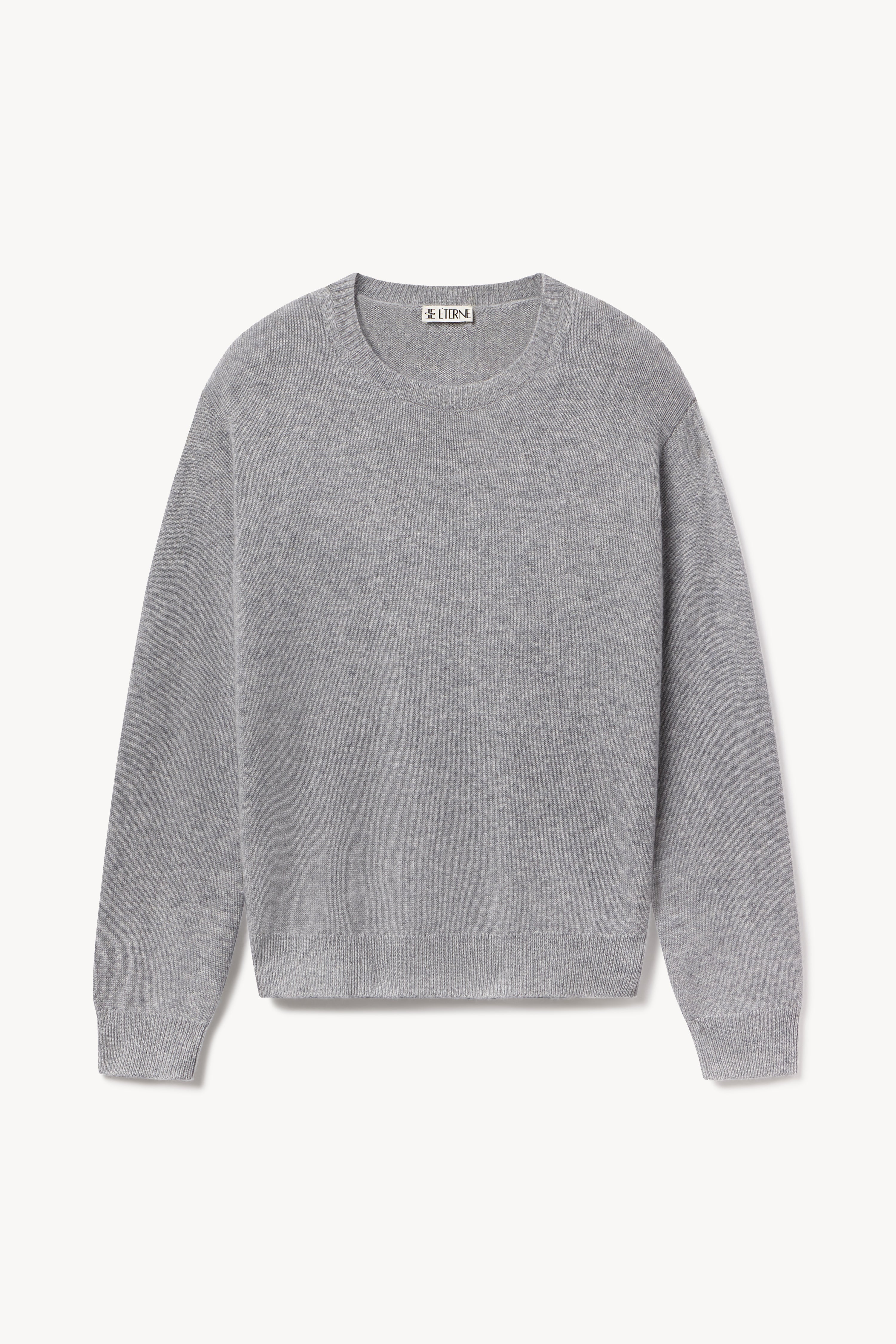 James Cashmere Sweater Heather Grey