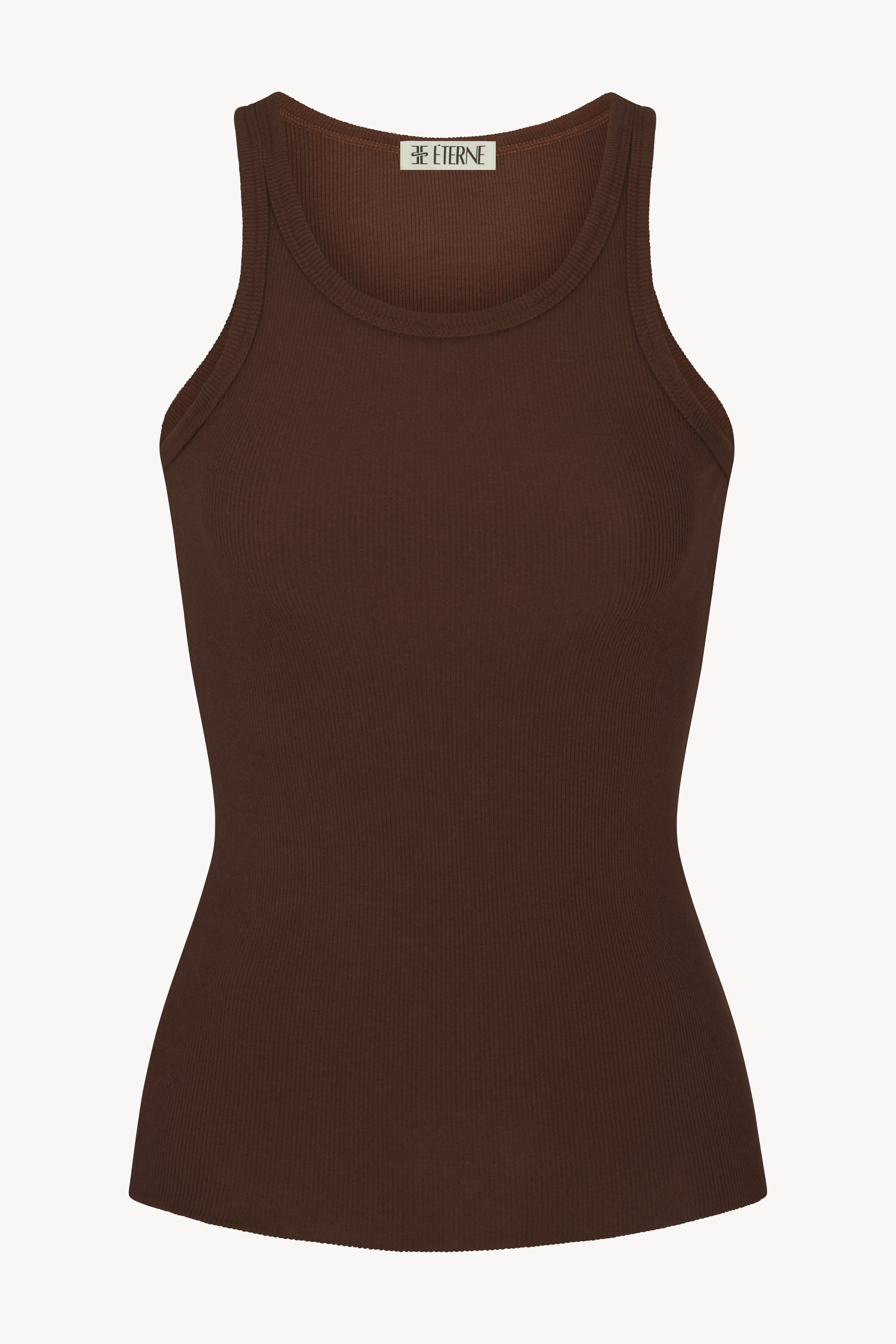 High Neck Fitted Tank