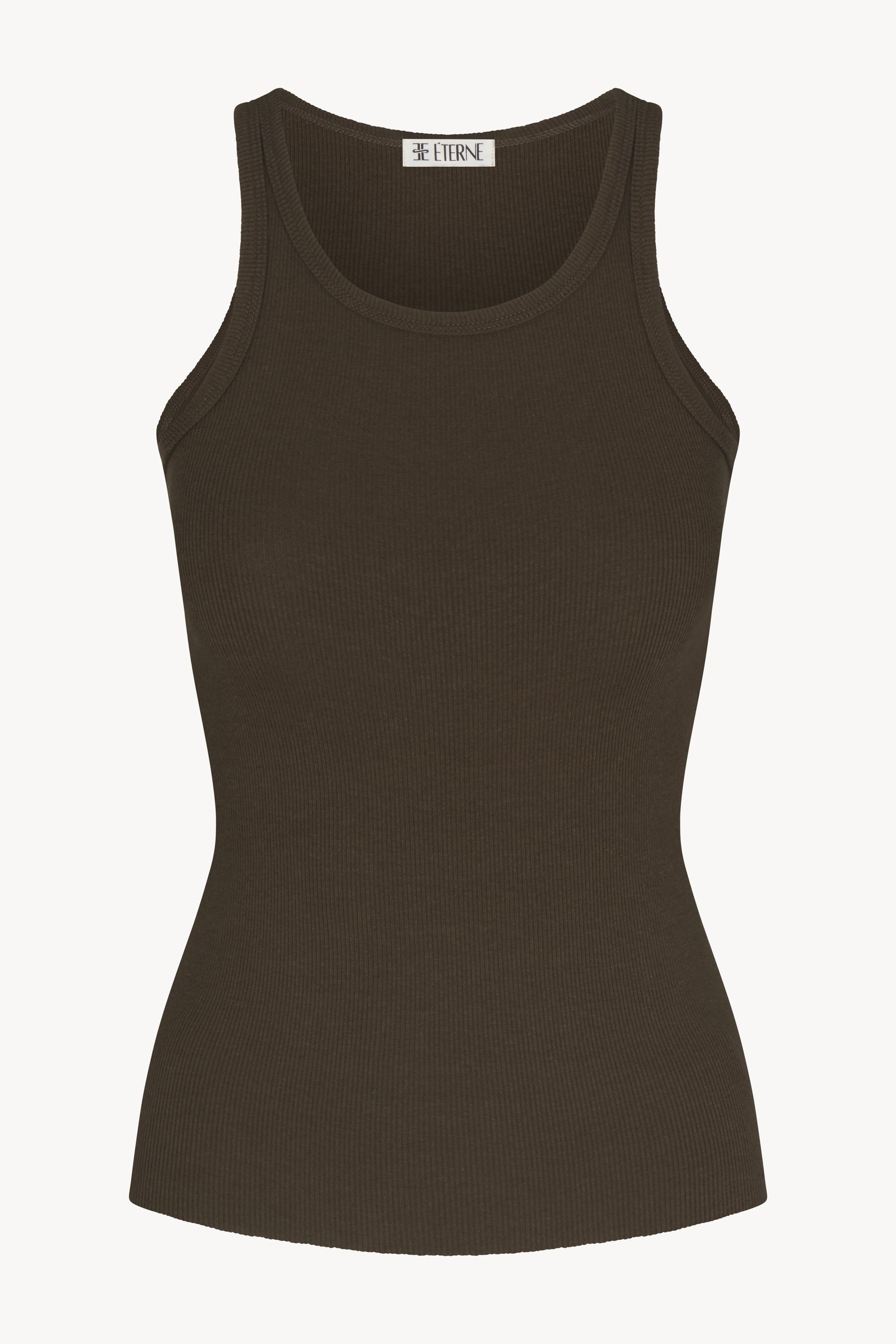 HIGH NECK FITTED TANK - ÉTERNE