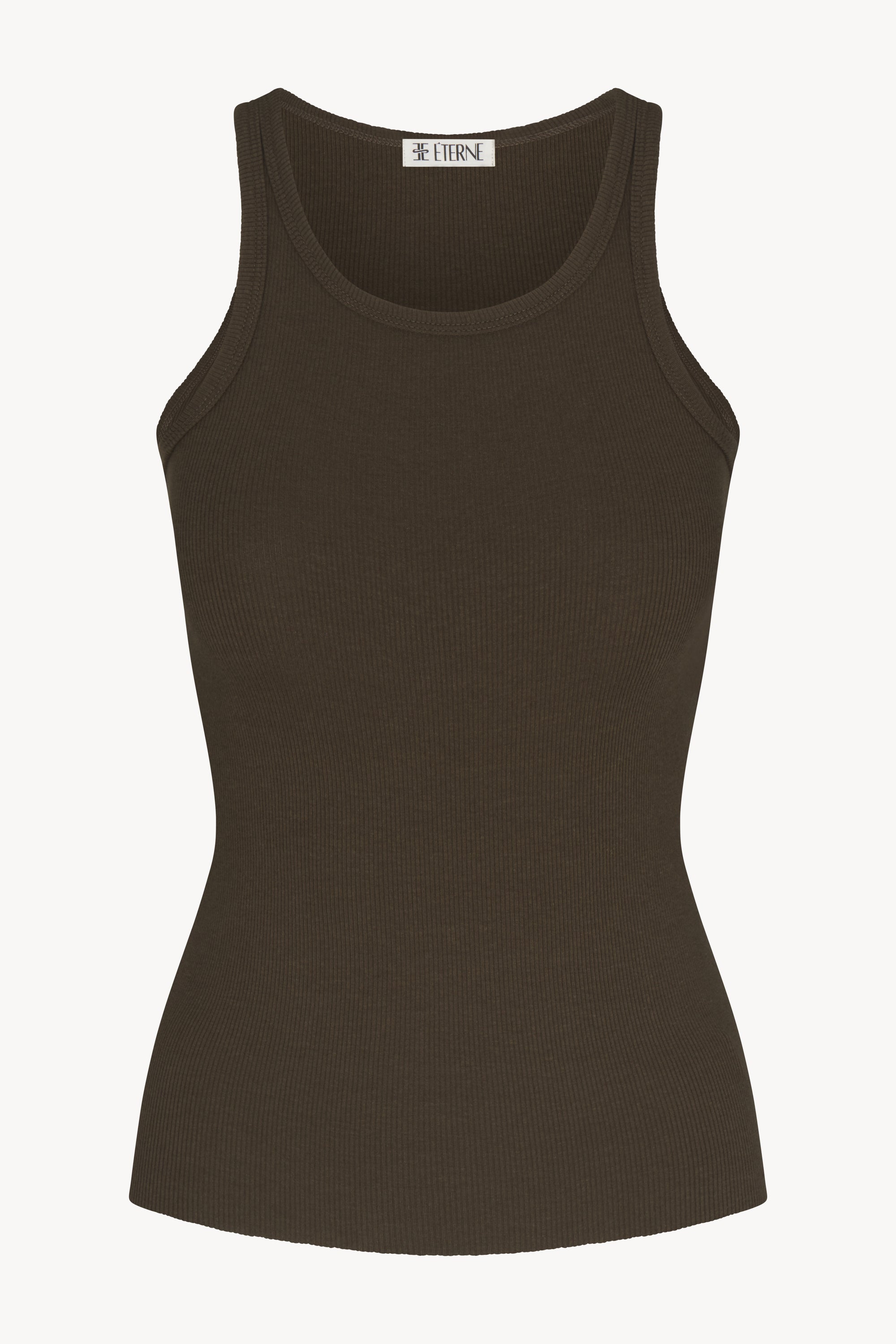 HIGH NECK FITTED TANK - ÉTERNE
