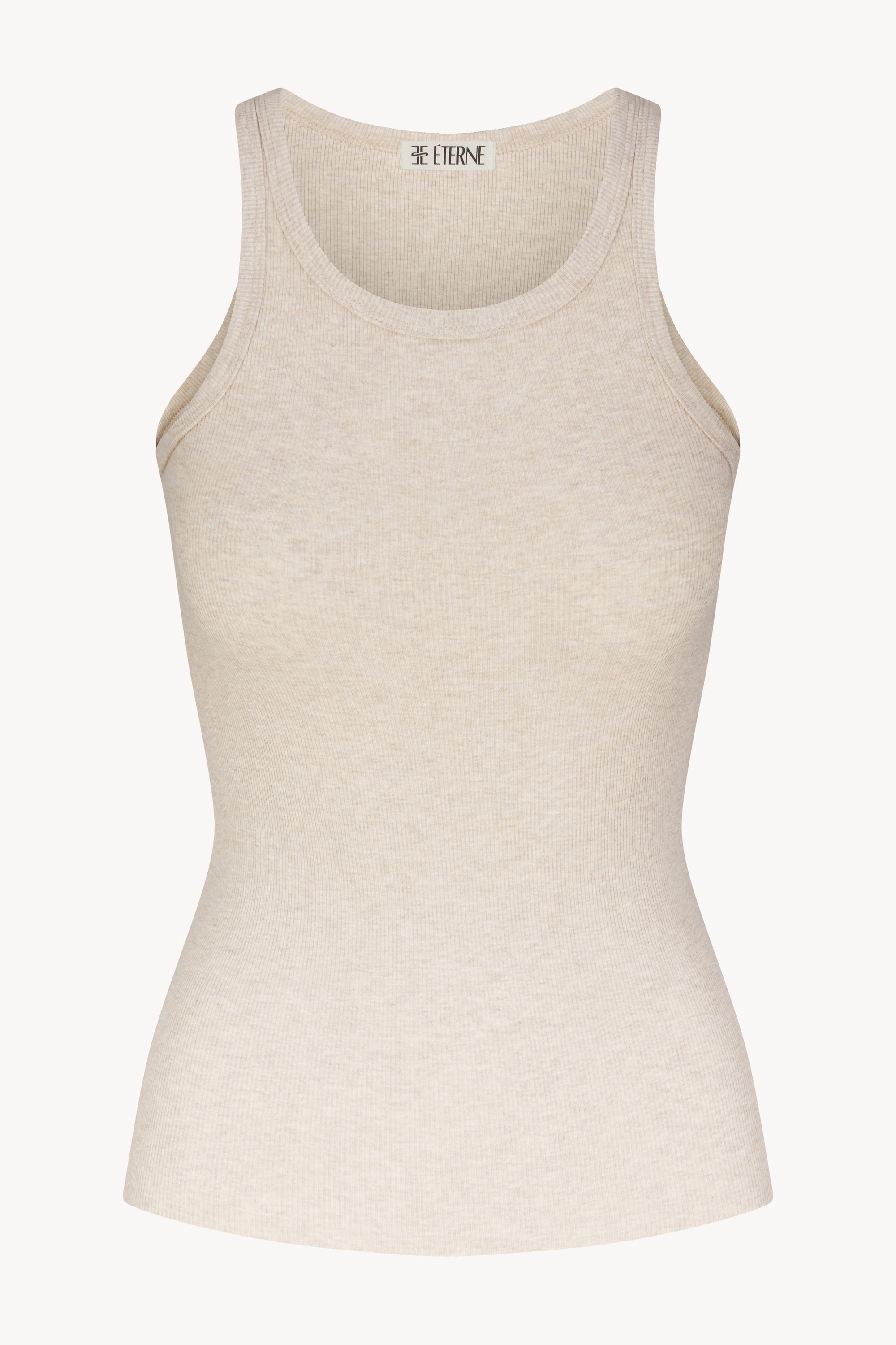 HIGH NECK FITTED TANK - ÉTERNE